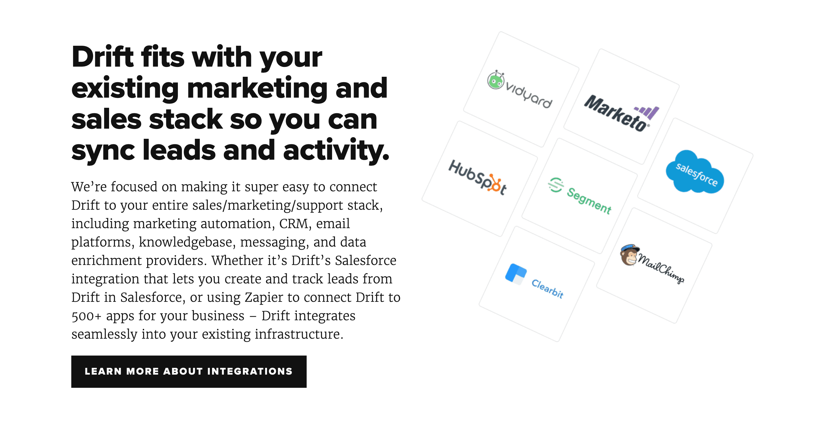 Drift Intergrations component screenshot