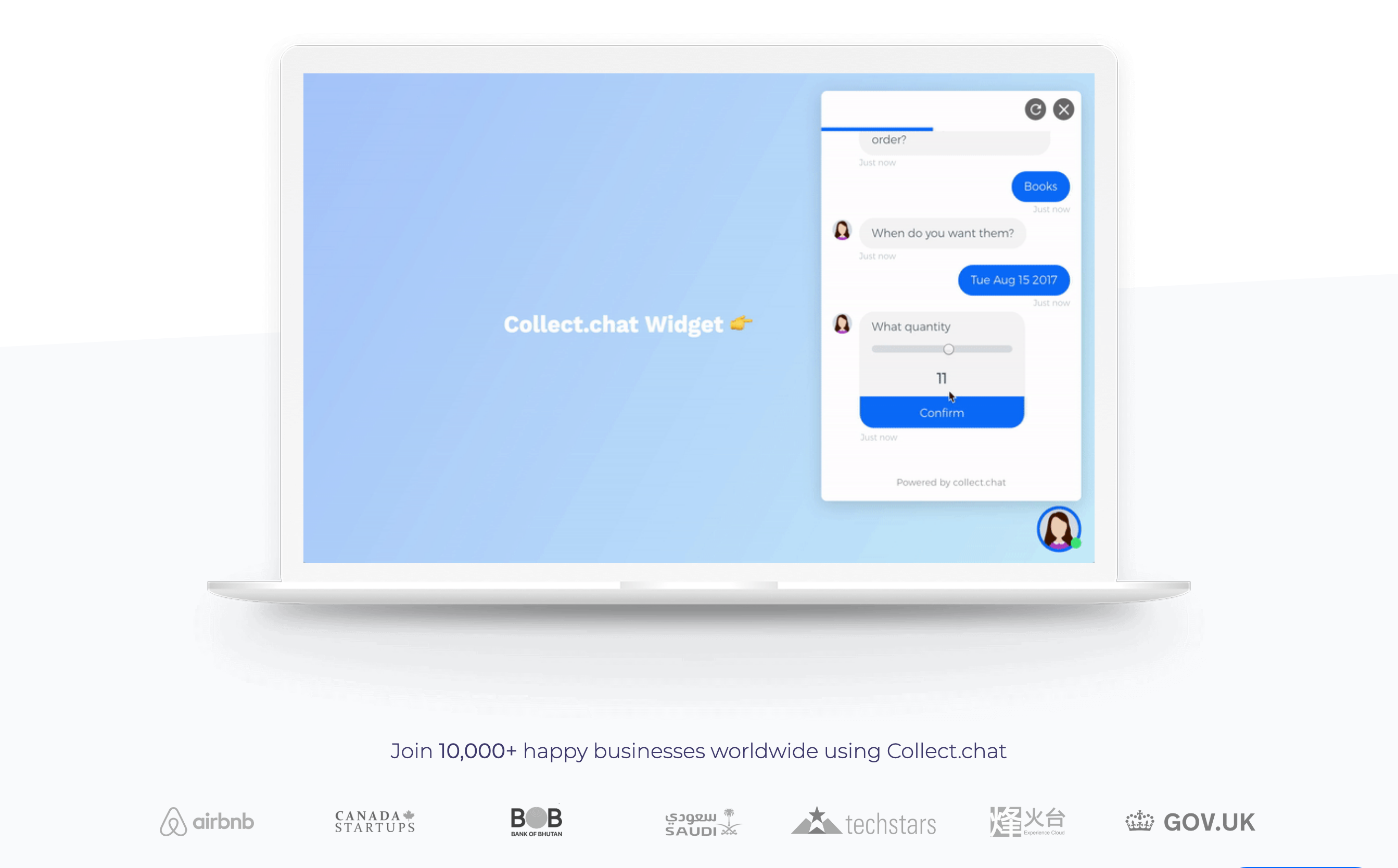 Collect Feature component screenshot