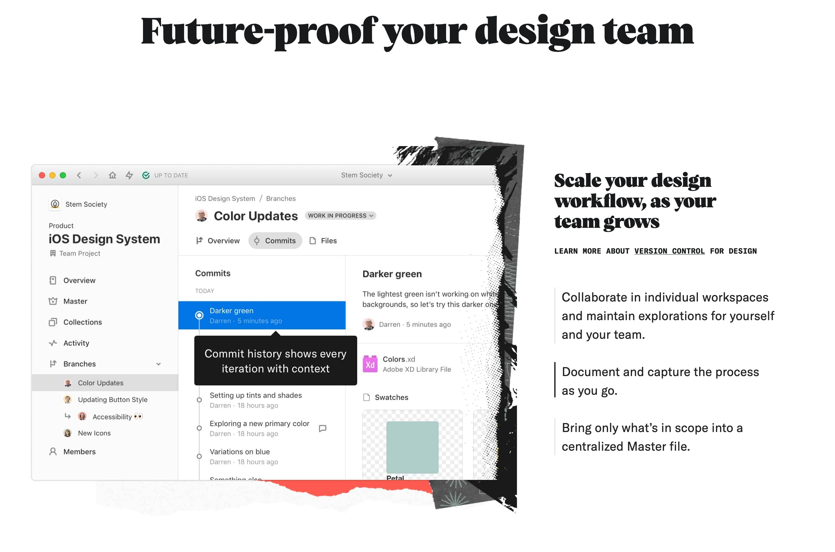 Goabstract Feature component screenshot