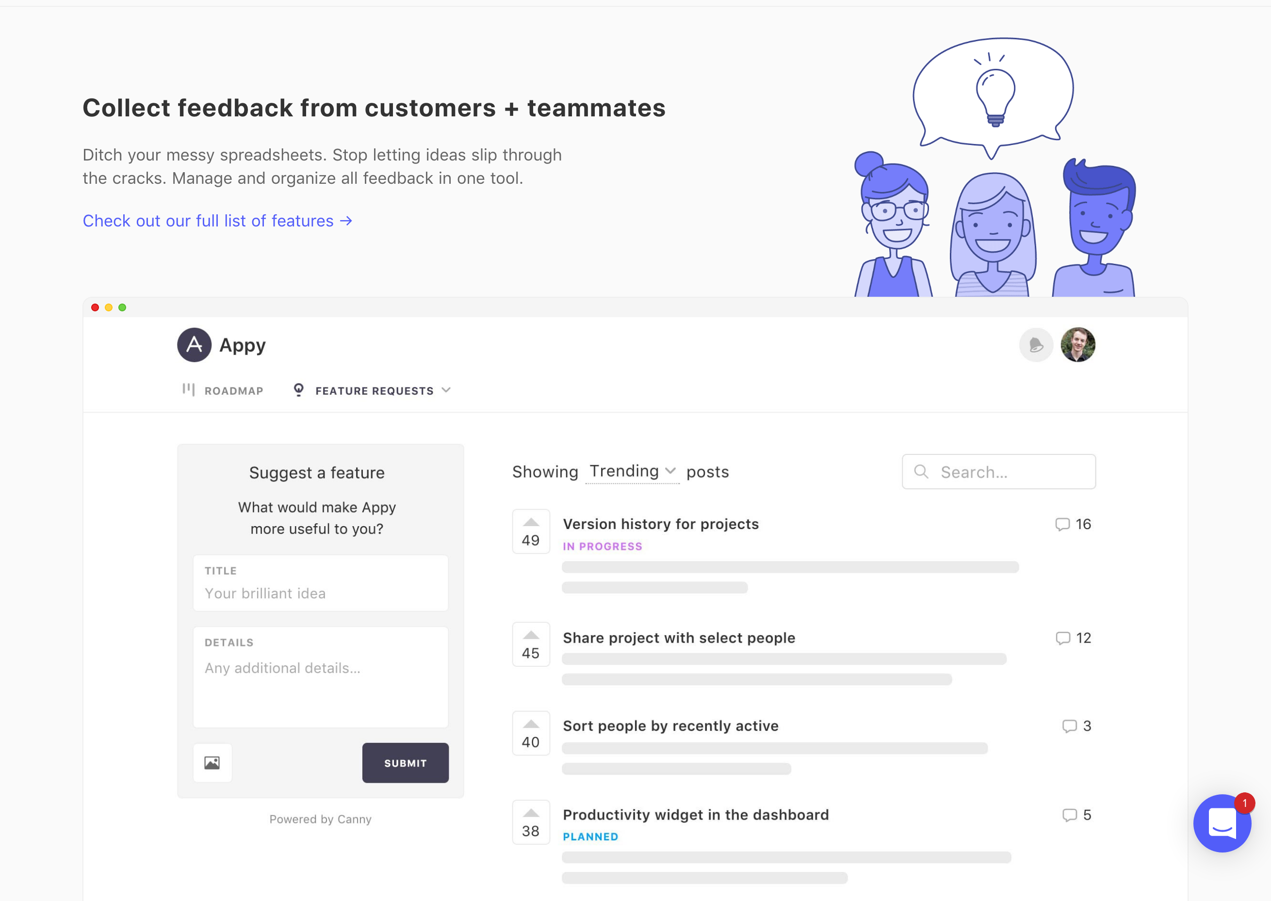 Canny Feature component screenshot