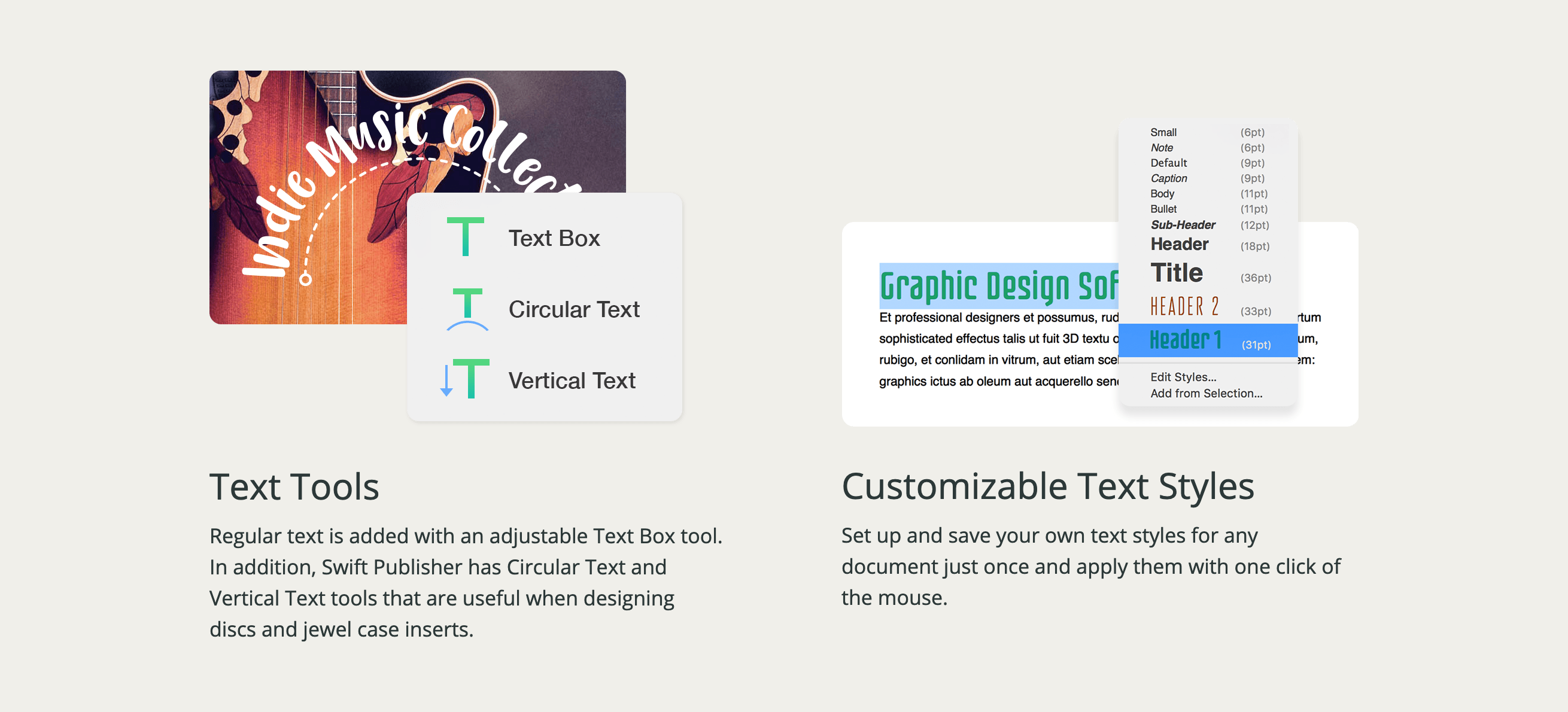 Belightsoft Feature component screenshot