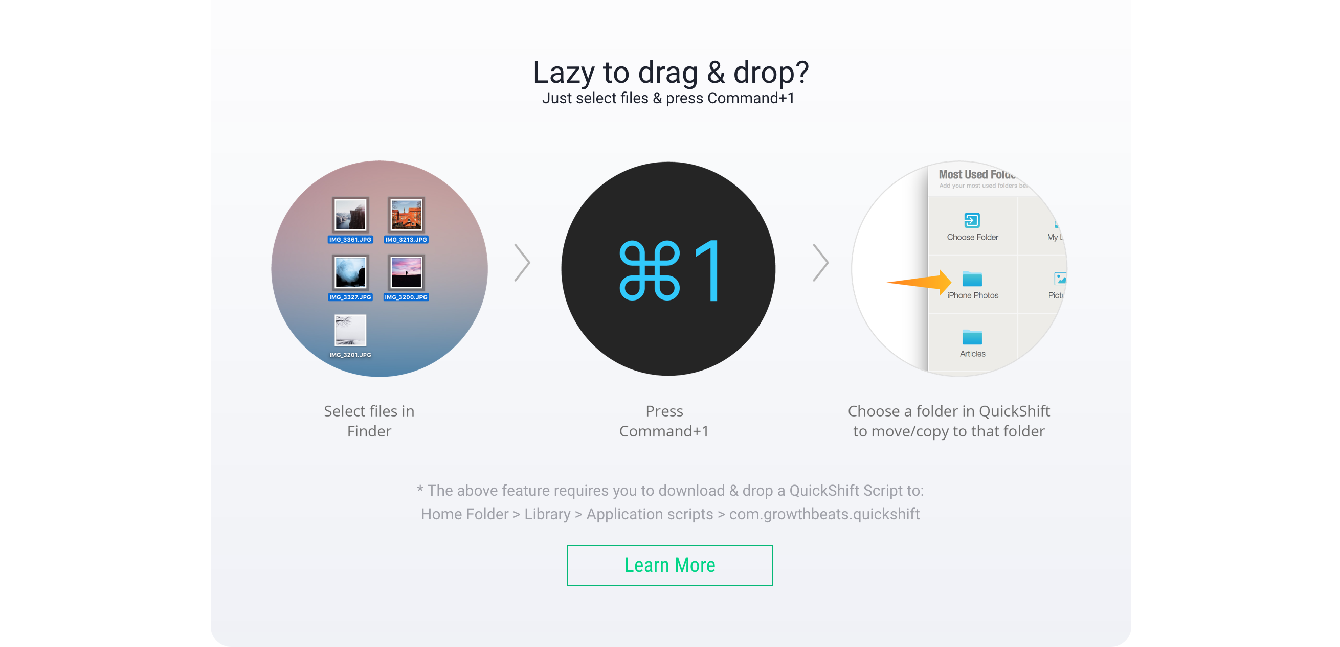 Growthbeats Feature component screenshot