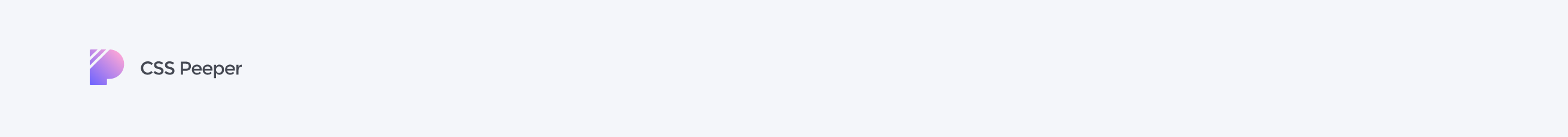 Csspeeper Header component screenshot