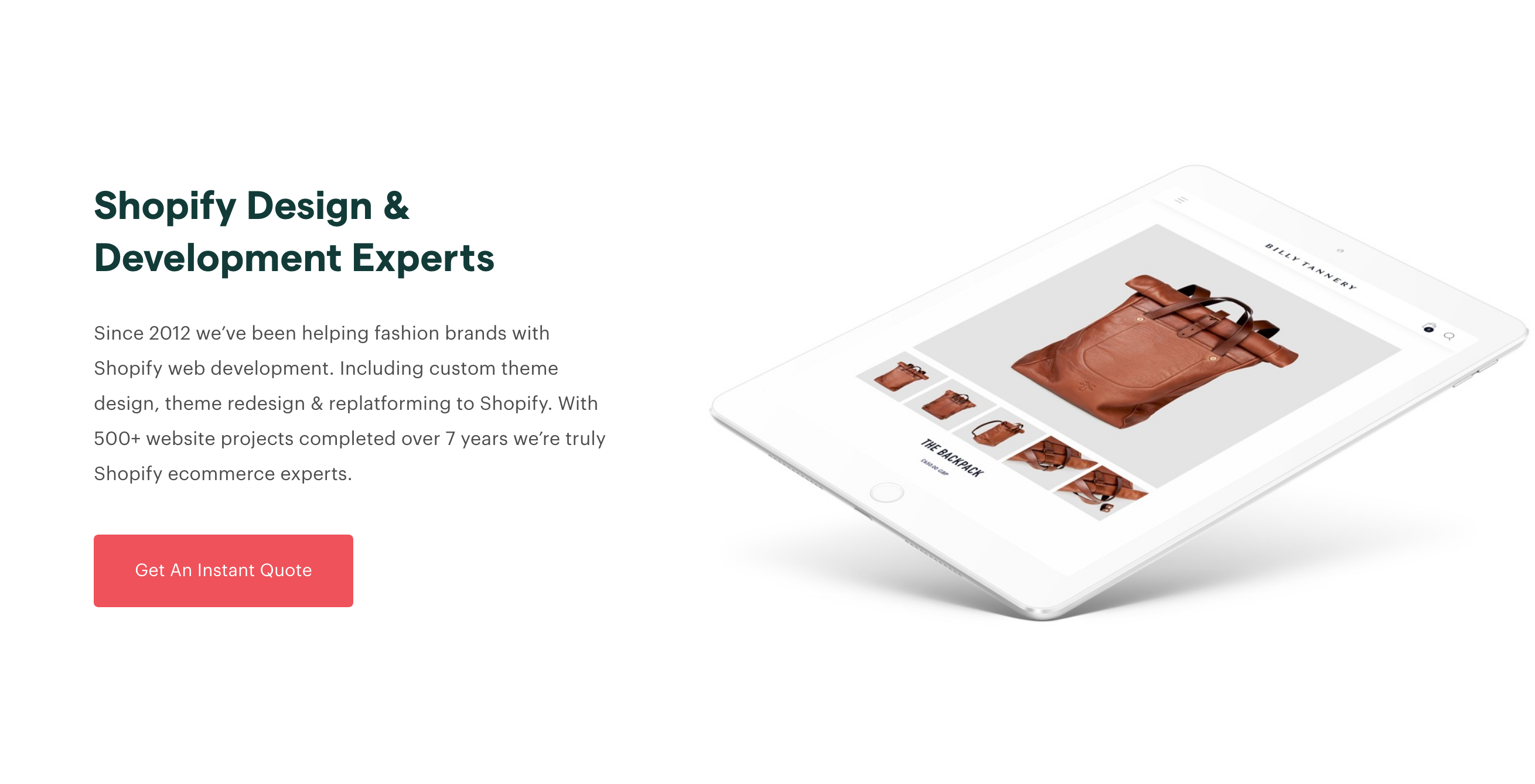 Wholedesignstudios Content component screenshot