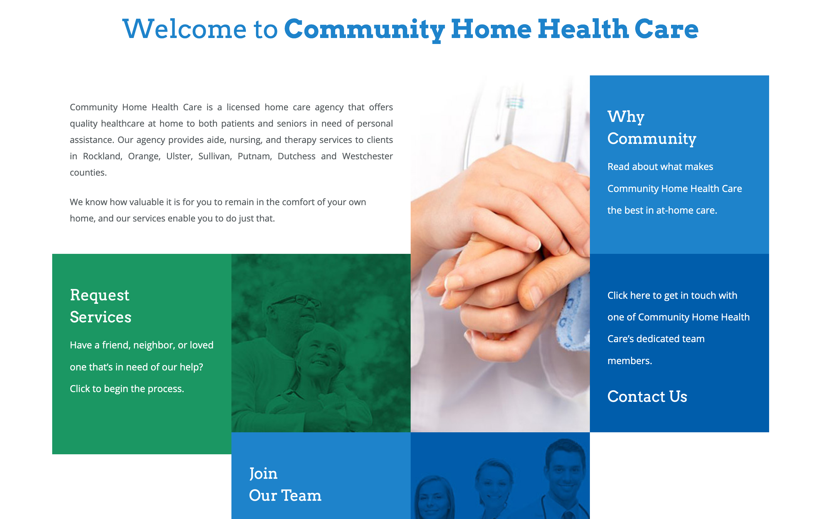 Commhealthcare Content component screenshot