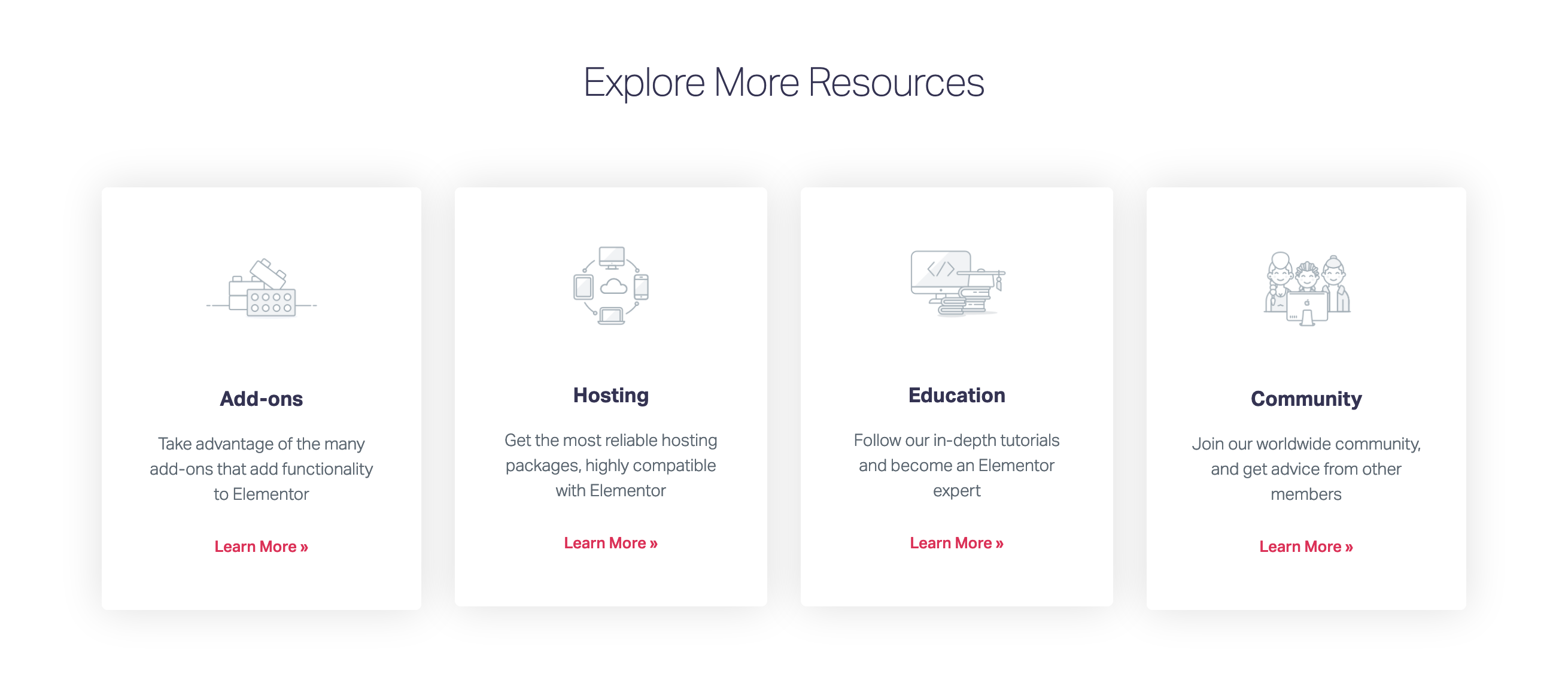 Elementor Blog component screenshot