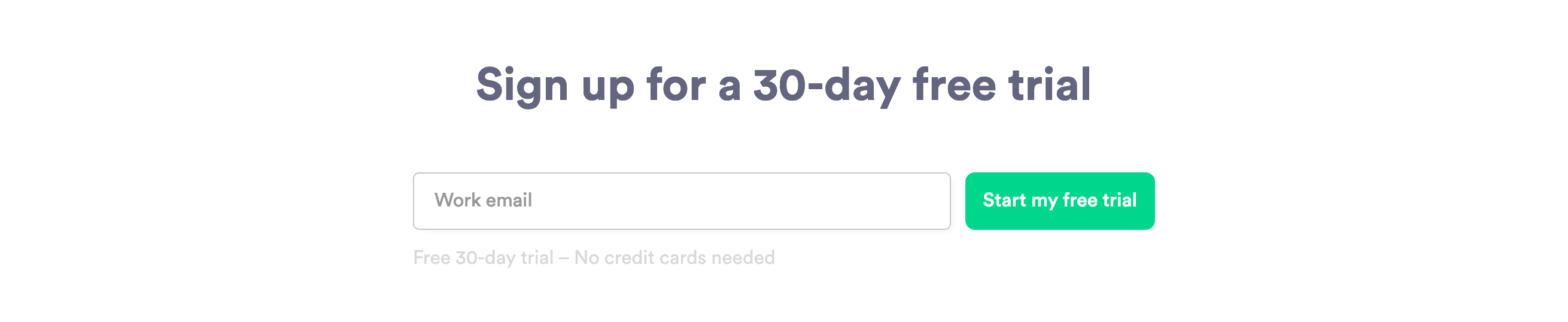 Timely Signup component screenshot