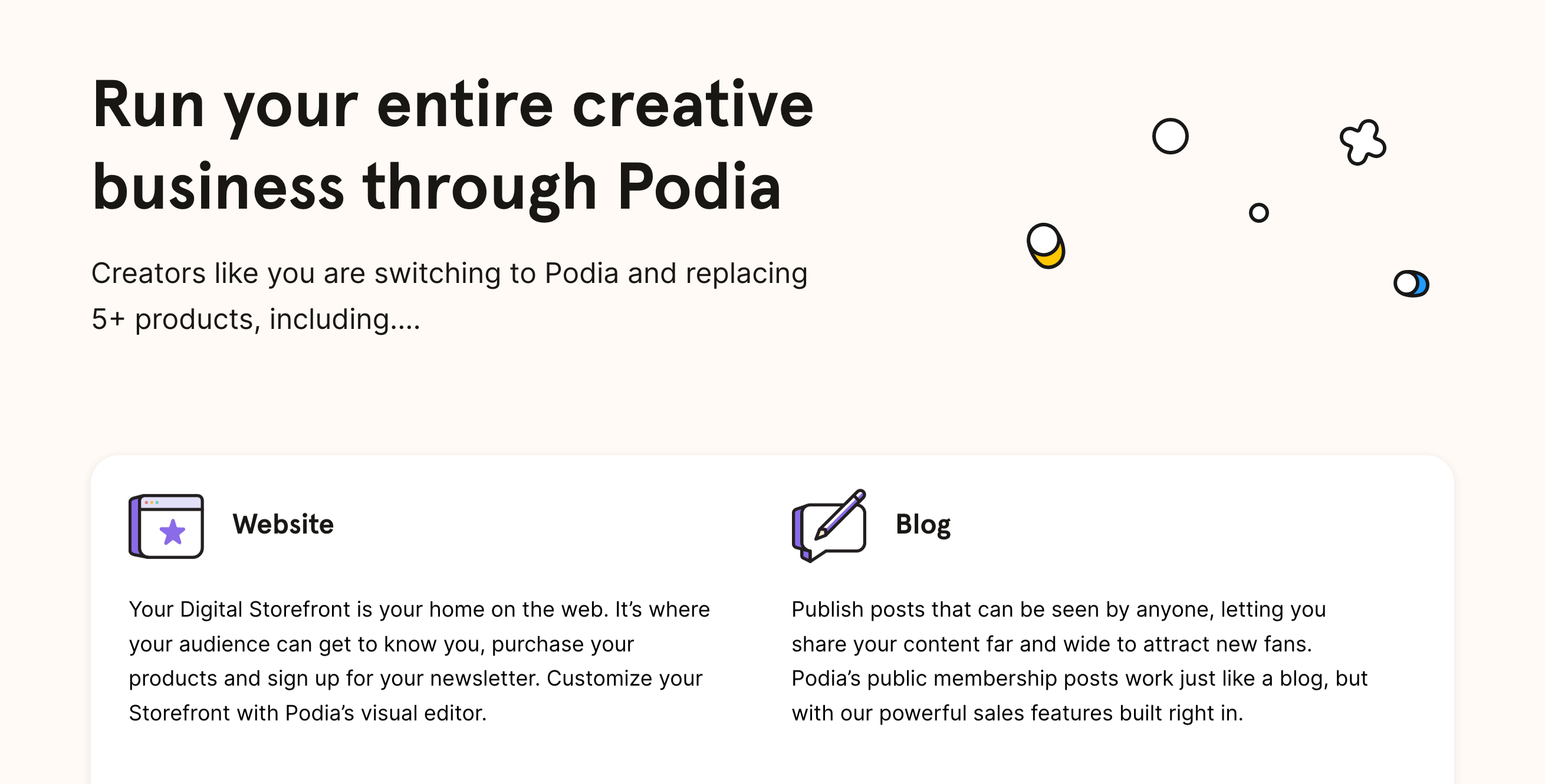 Withcoach Feature component screenshot
