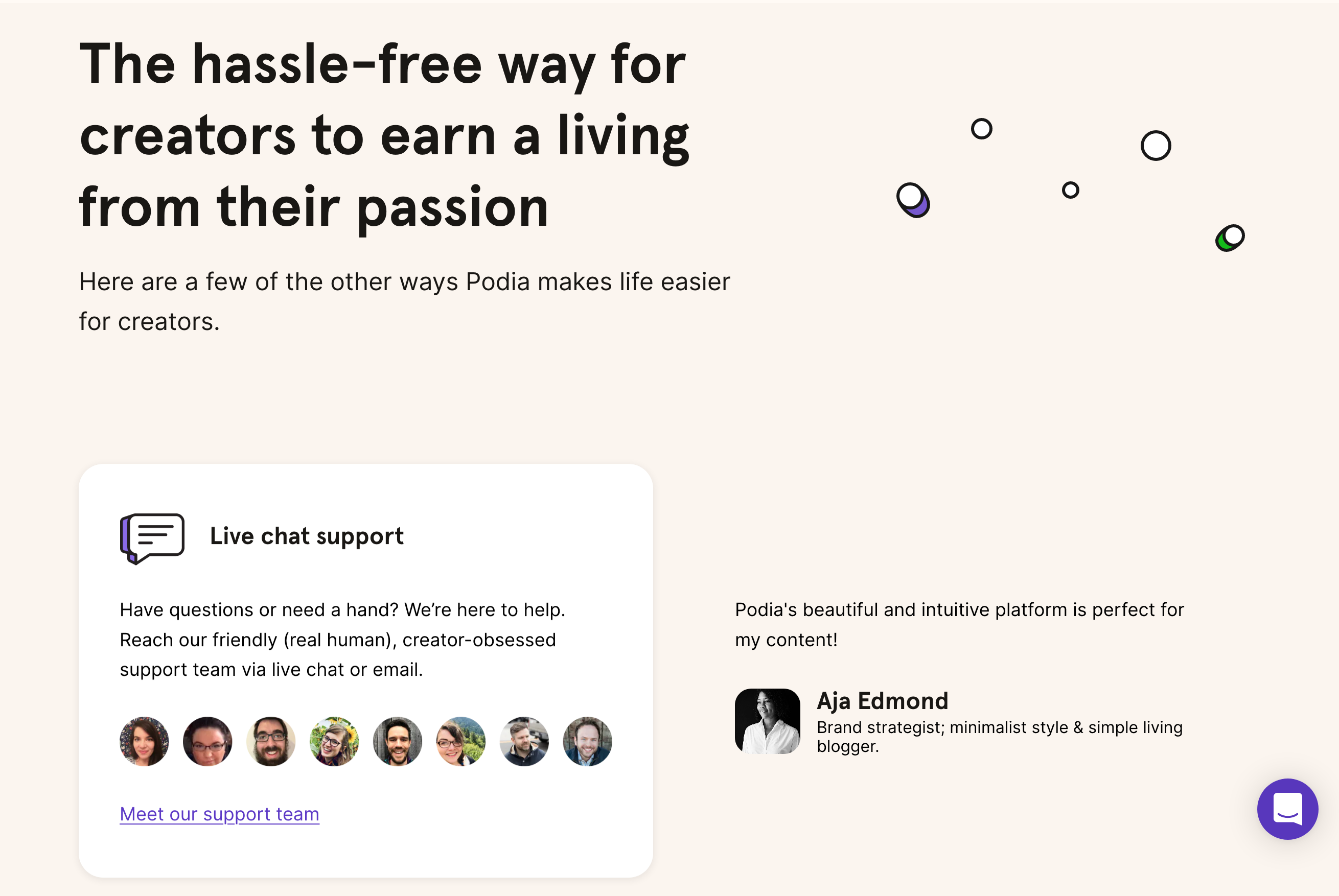 Withcoach Contact component screenshot