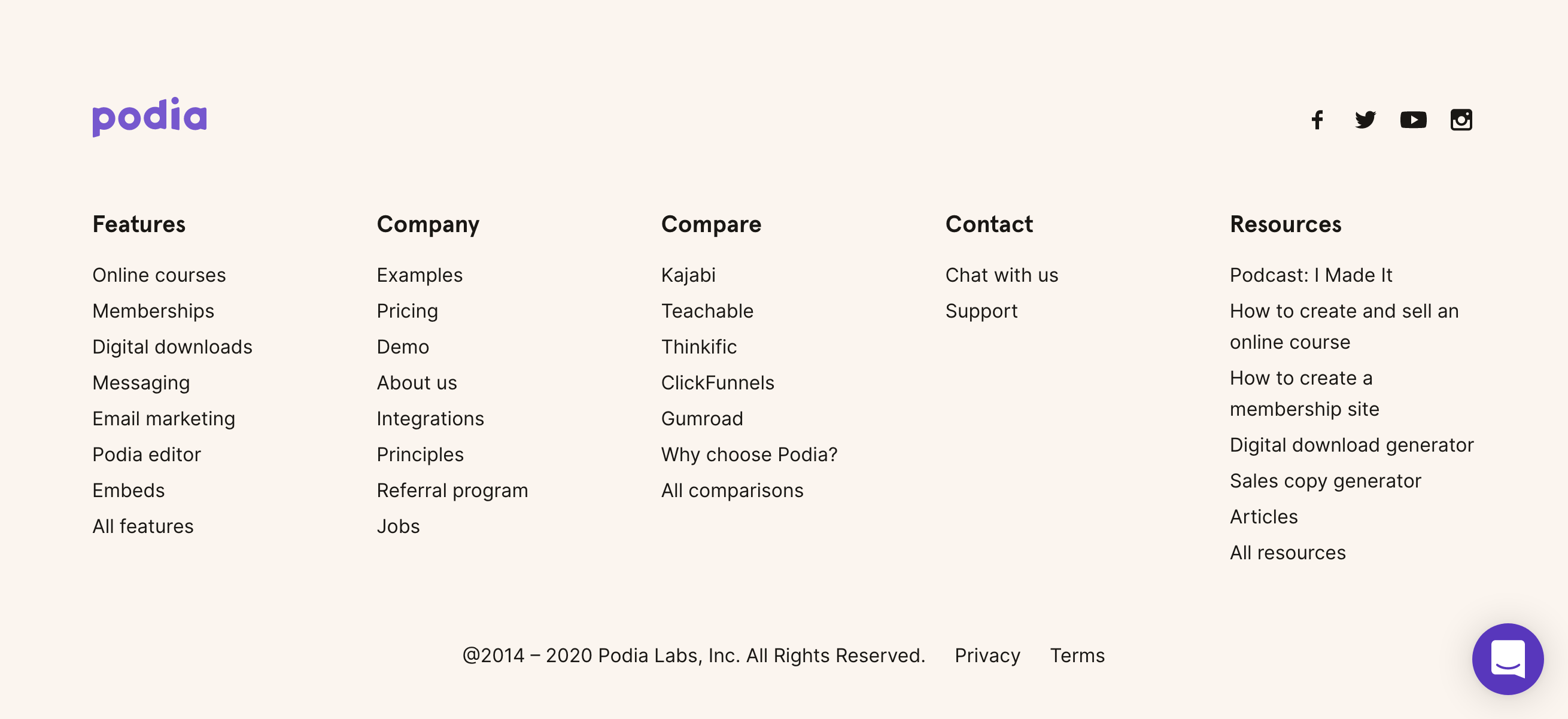 Withcoach Footer component screenshot