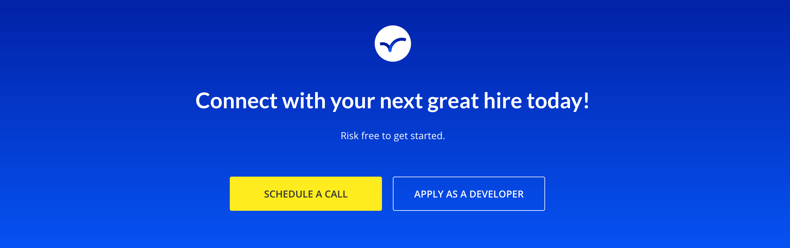 Codementor Call To Action component screenshot