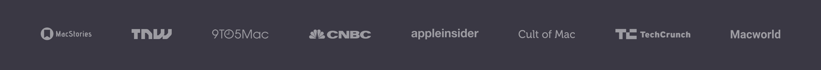 Setapp Logo Cloud component screenshot