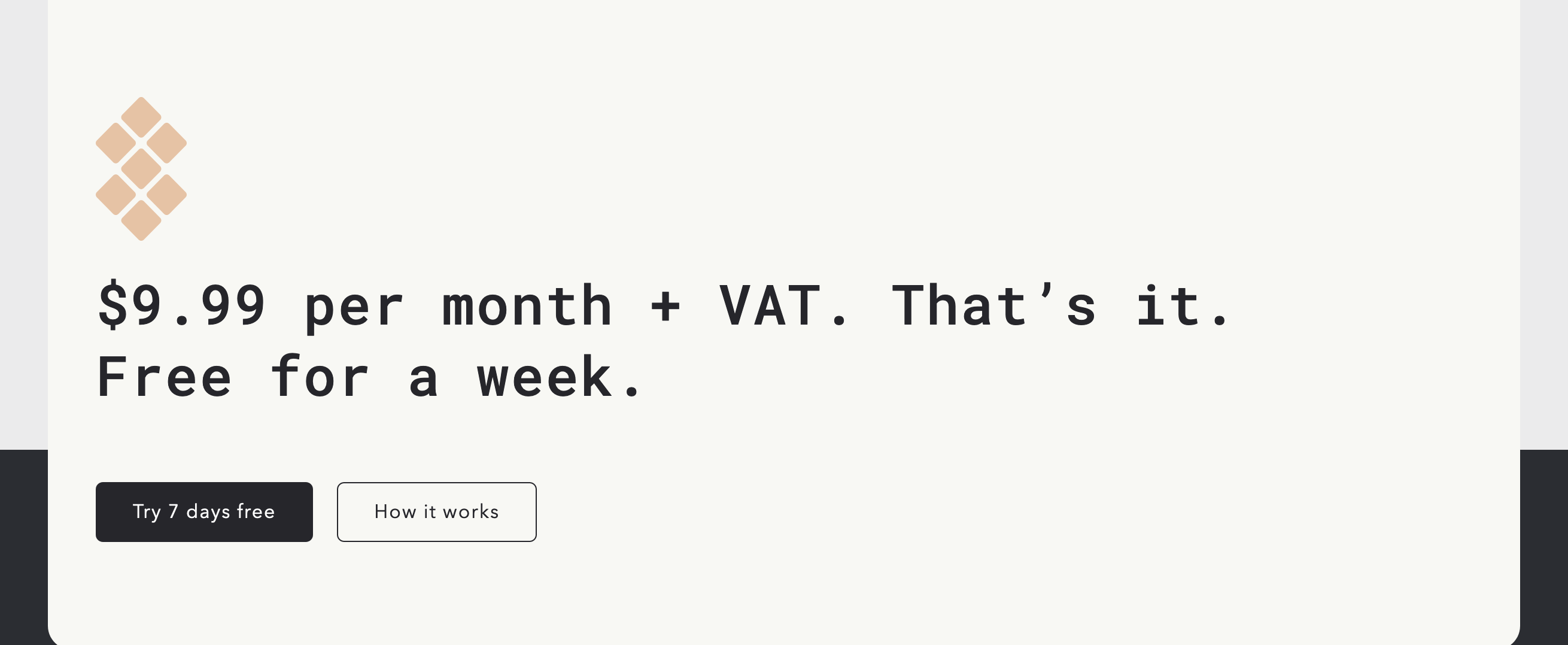 Setapp Pricing component screenshot