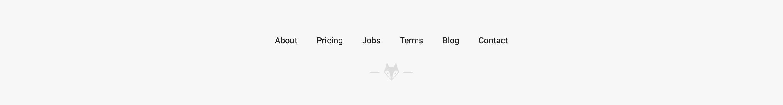 Flightfox Footer component screenshot