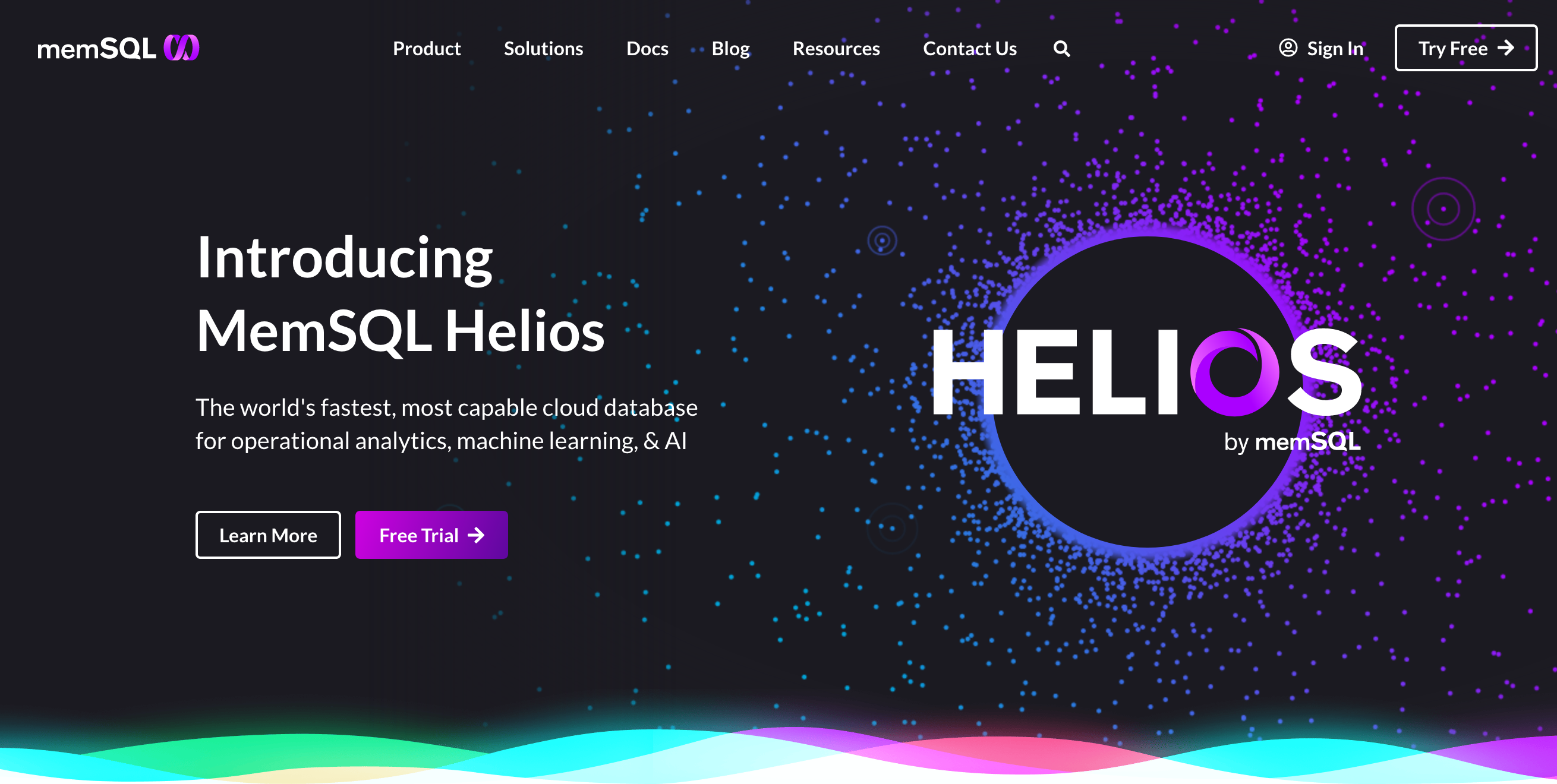 Memsql Hero component screenshot