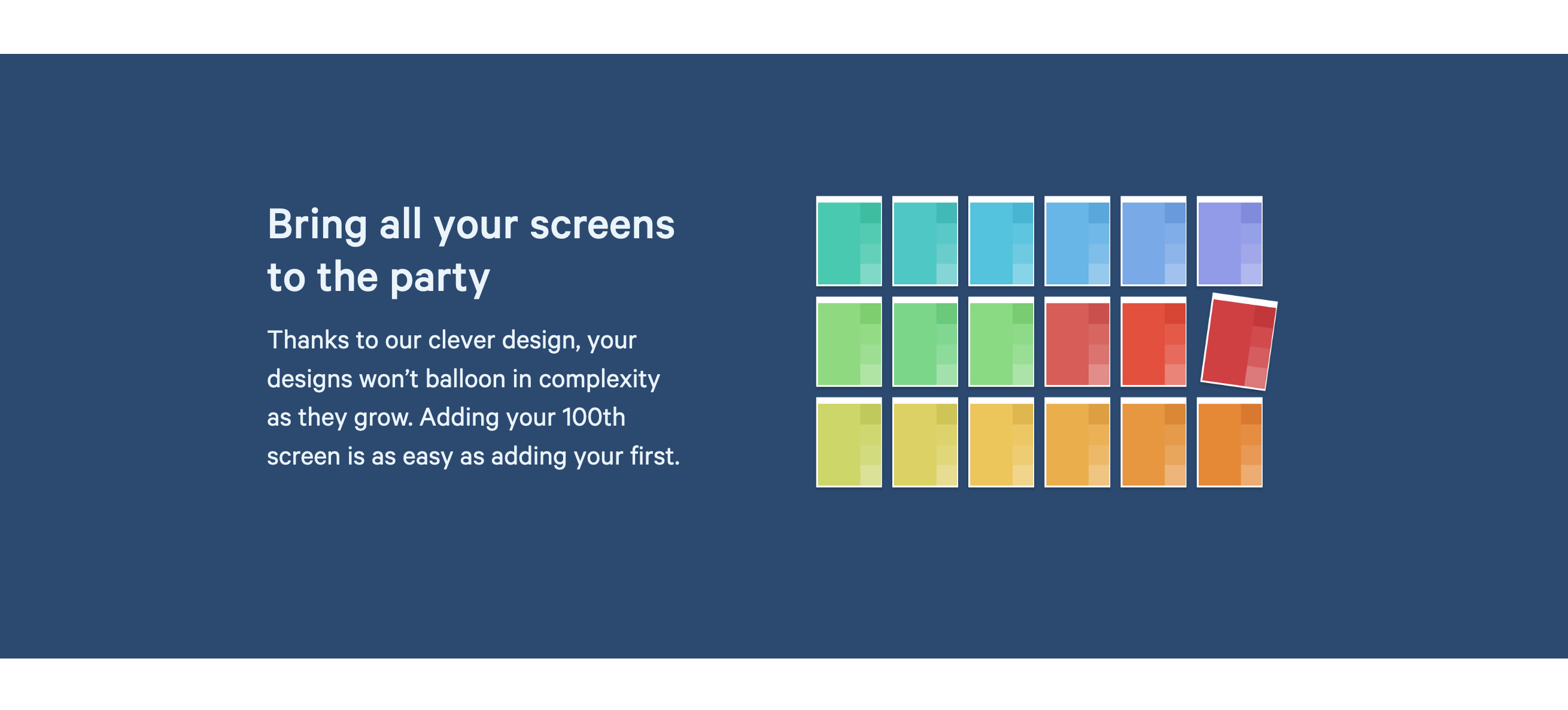 Flinto Feature component screenshot
