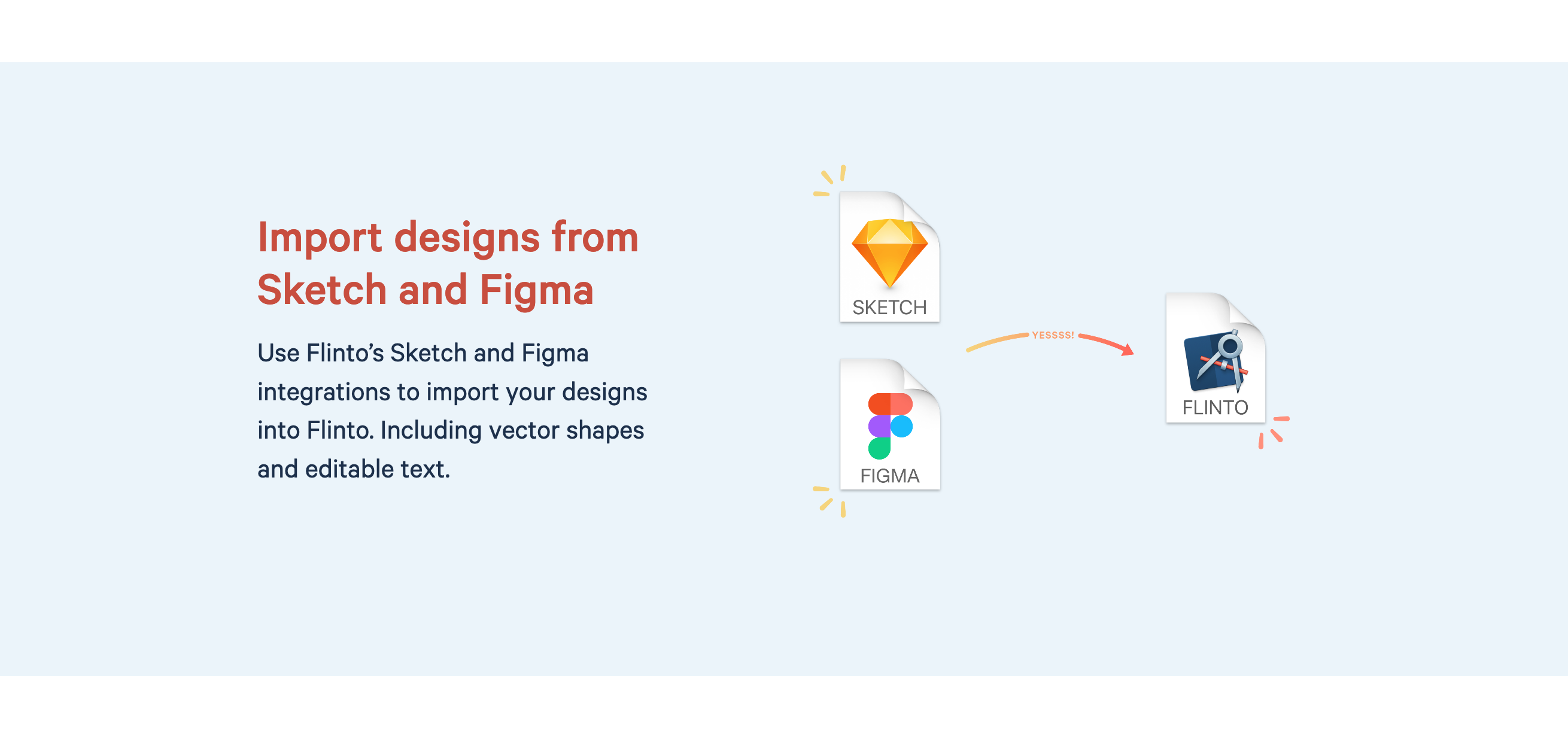 Flinto Intergrations component screenshot