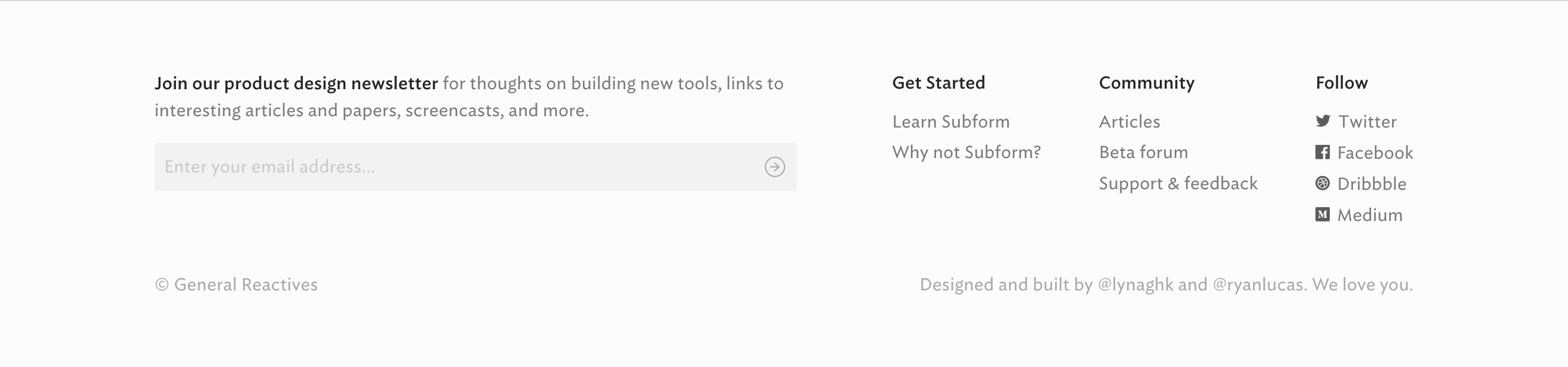 Subform  component screenshot