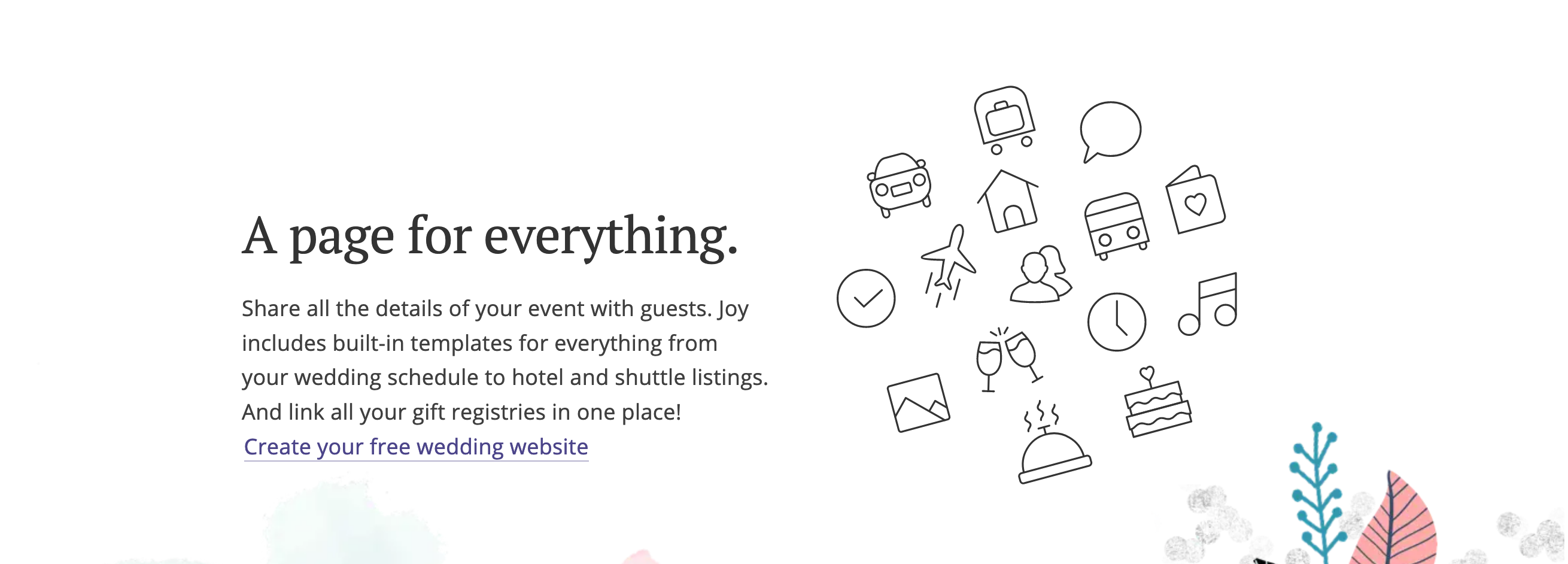 Withjoy Content component screenshot
