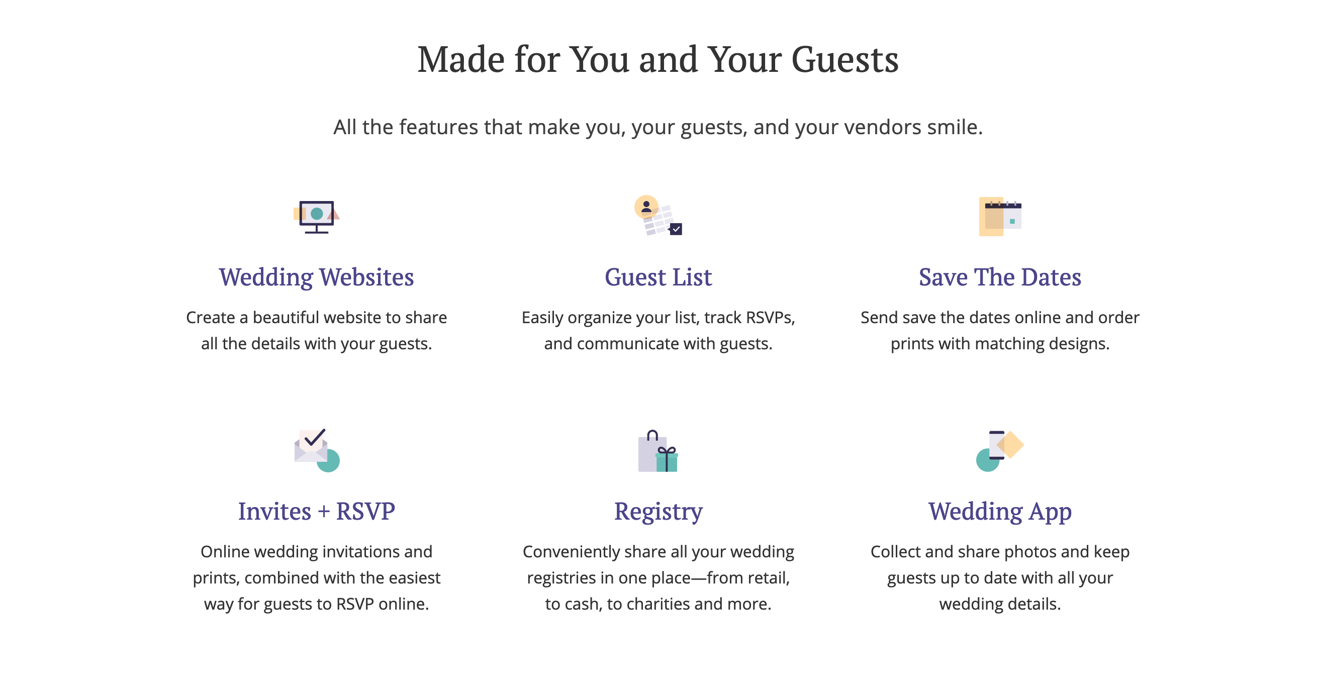 Withjoy Feature component screenshot