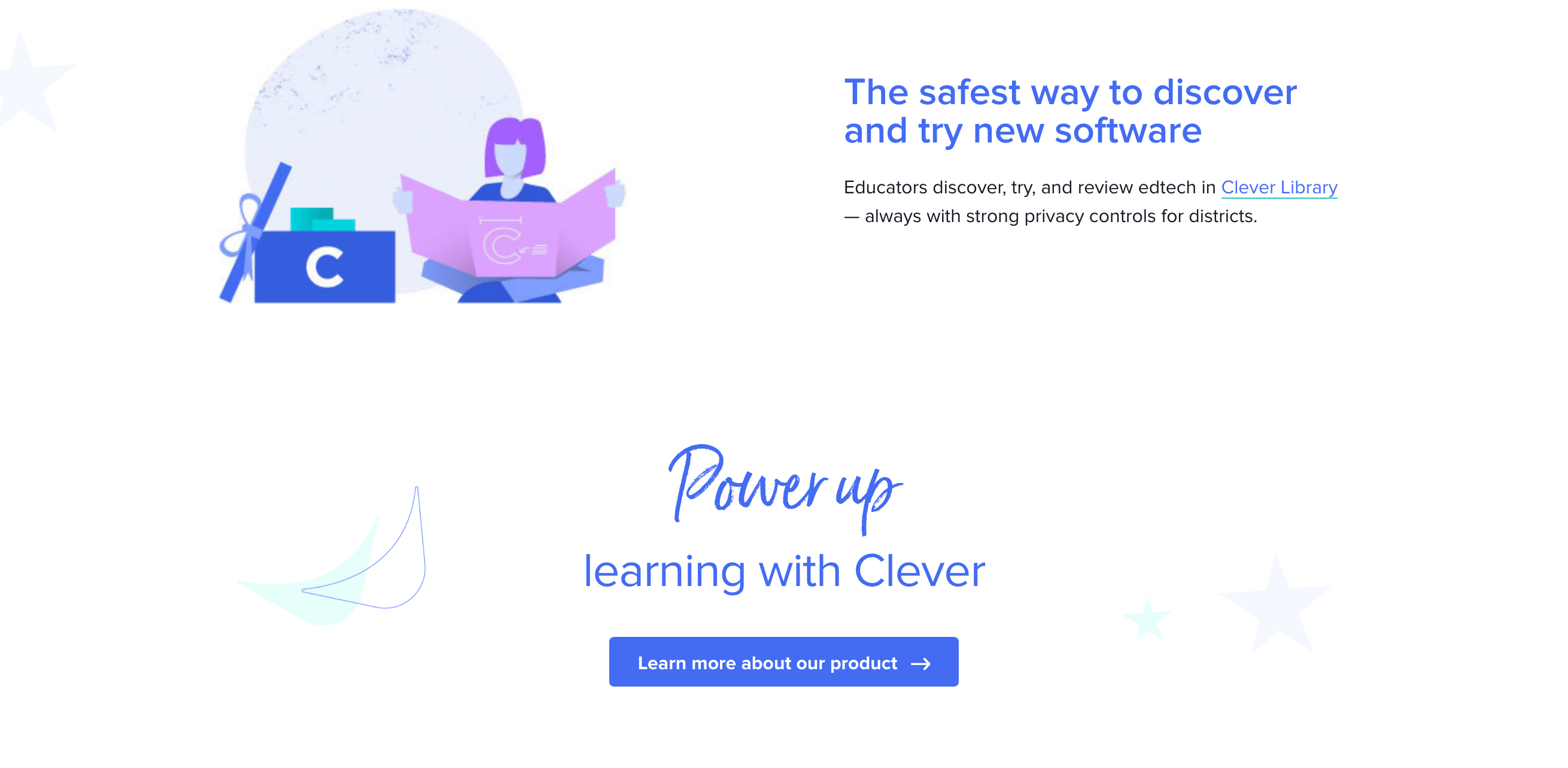 Clever Feature component screenshot