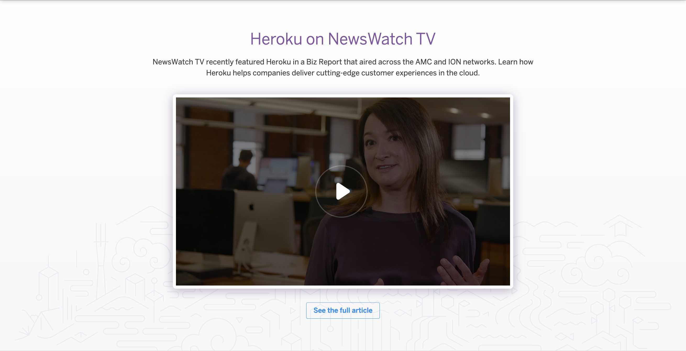 Heroku Content component screenshot