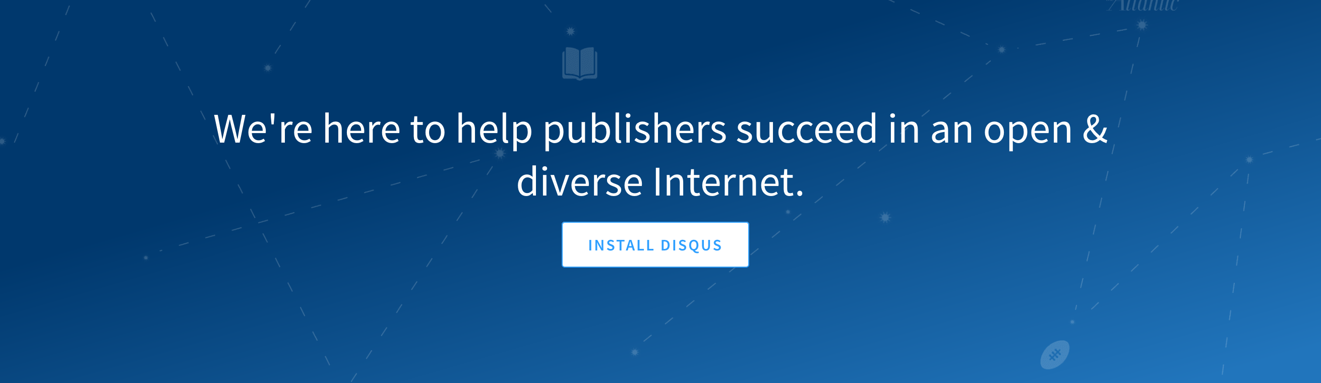 Disqus Call To Action component screenshot