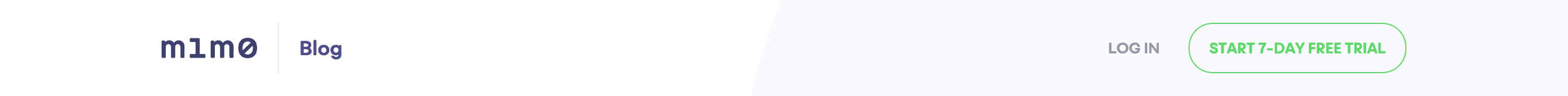 Getmimo Header component screenshot
