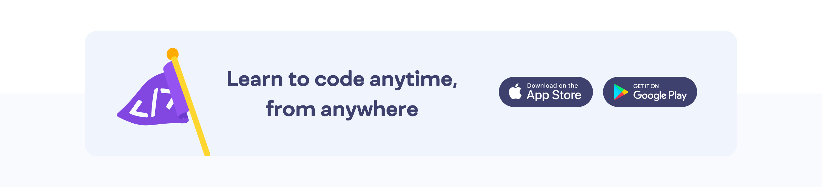 Getmimo Call To Action component screenshot