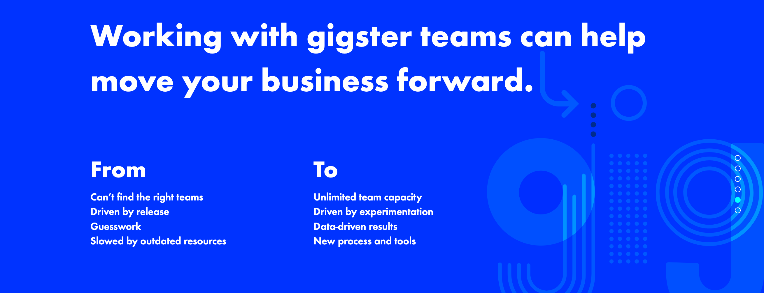 Gigster Content component screenshot