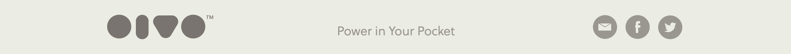 Oivo Header component screenshot