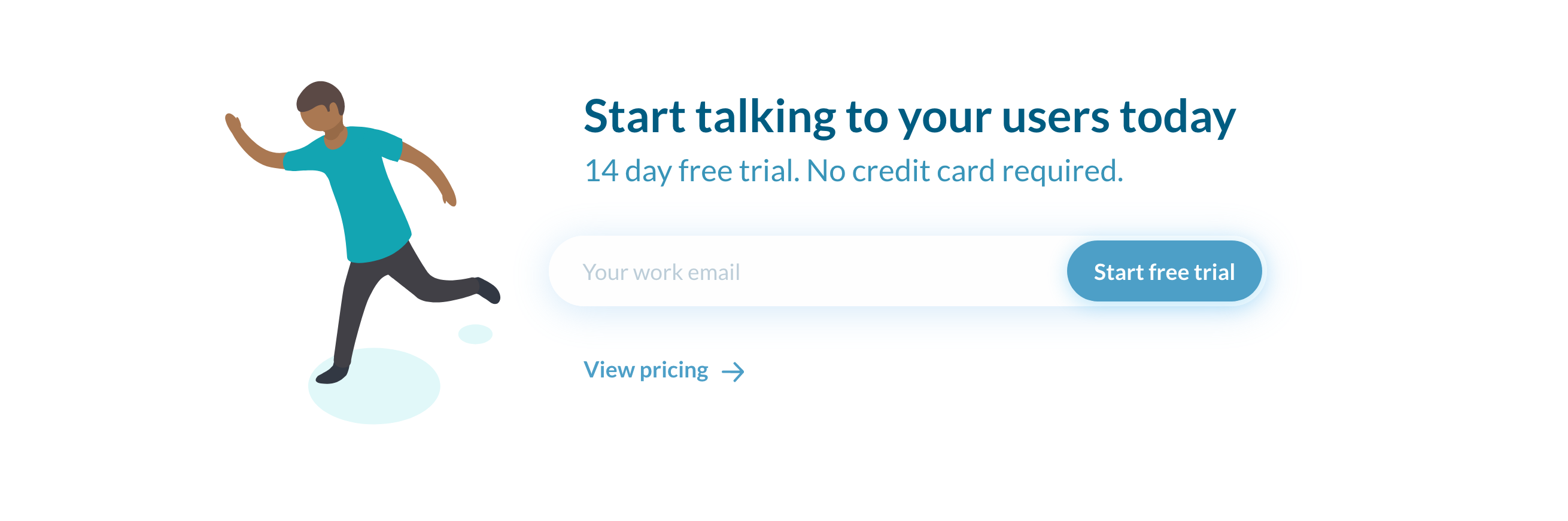 Lookback Signup component screenshot
