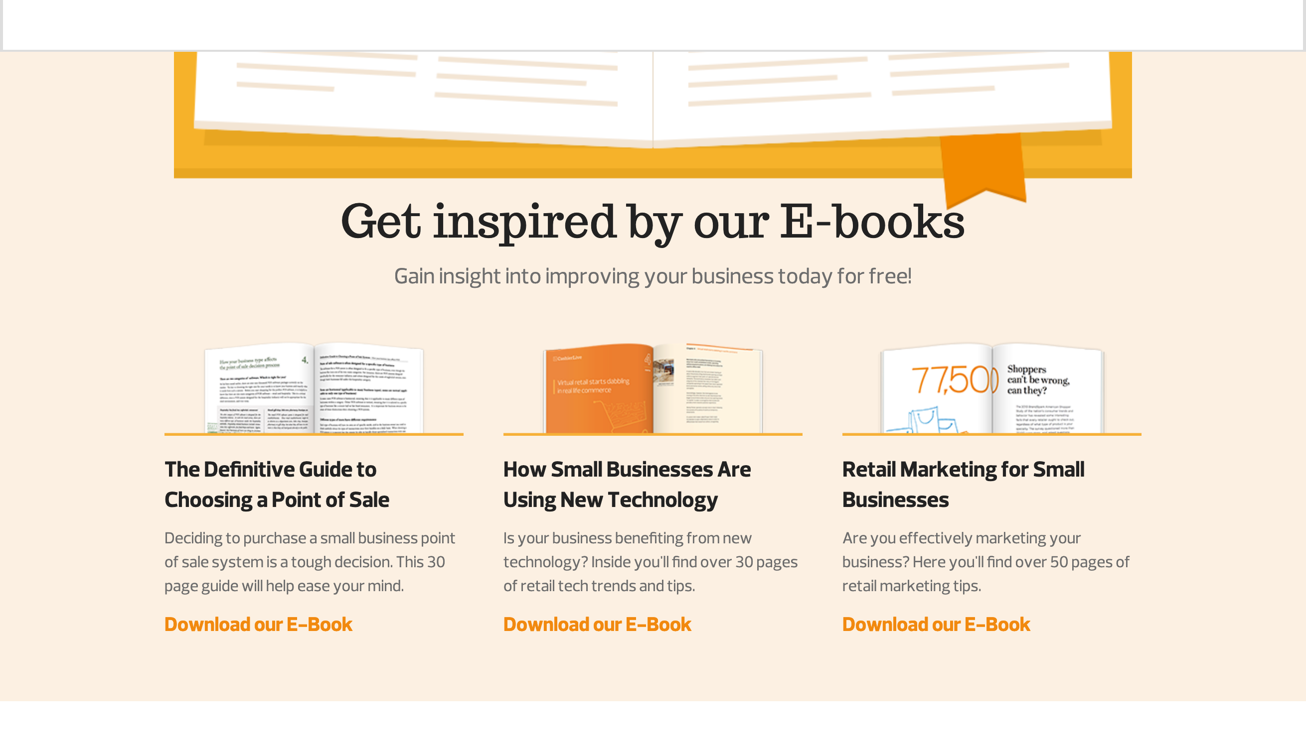 Cashierlive Leadmagnet component screenshot