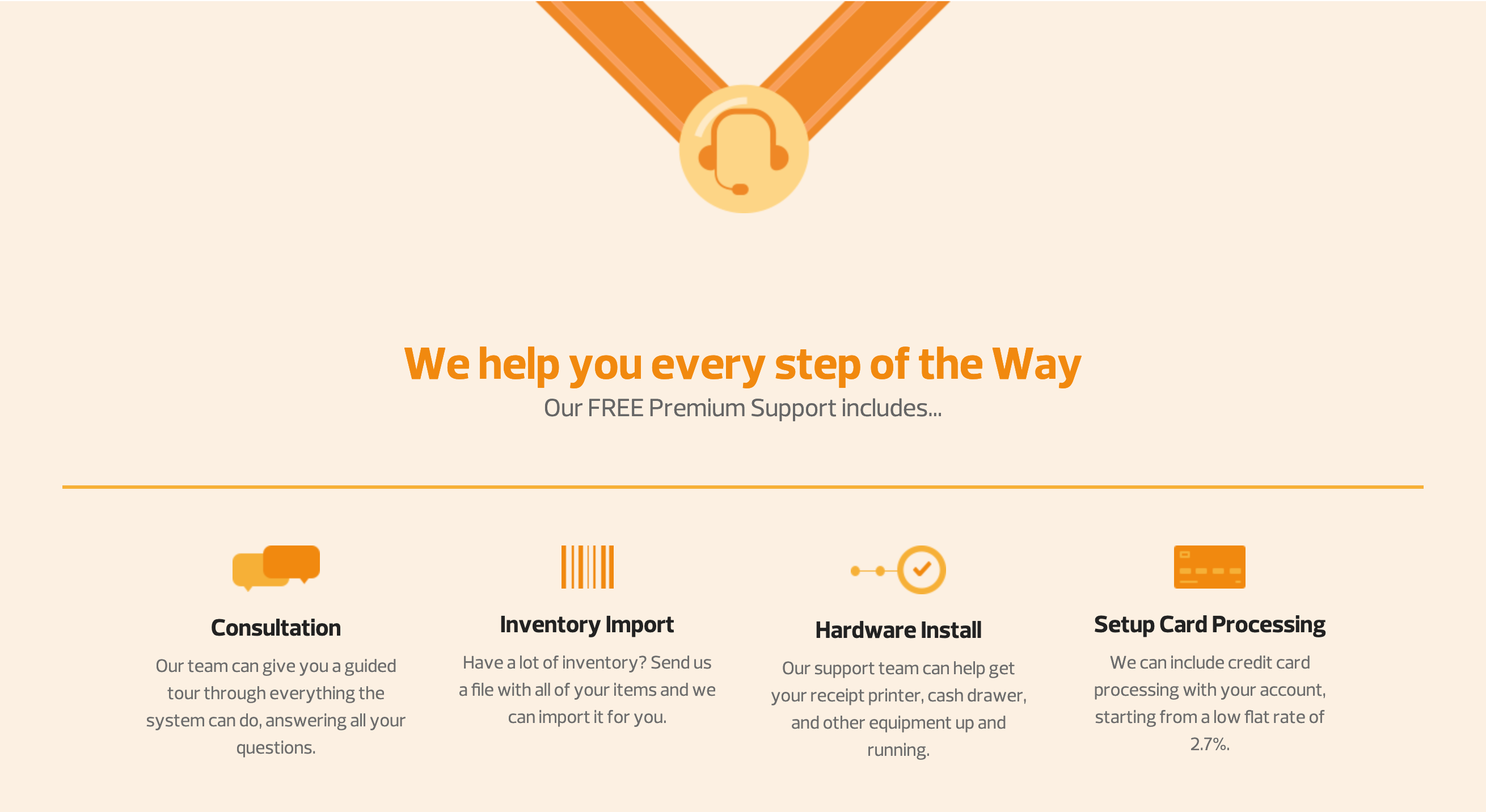 Cashierlive Solution component screenshot