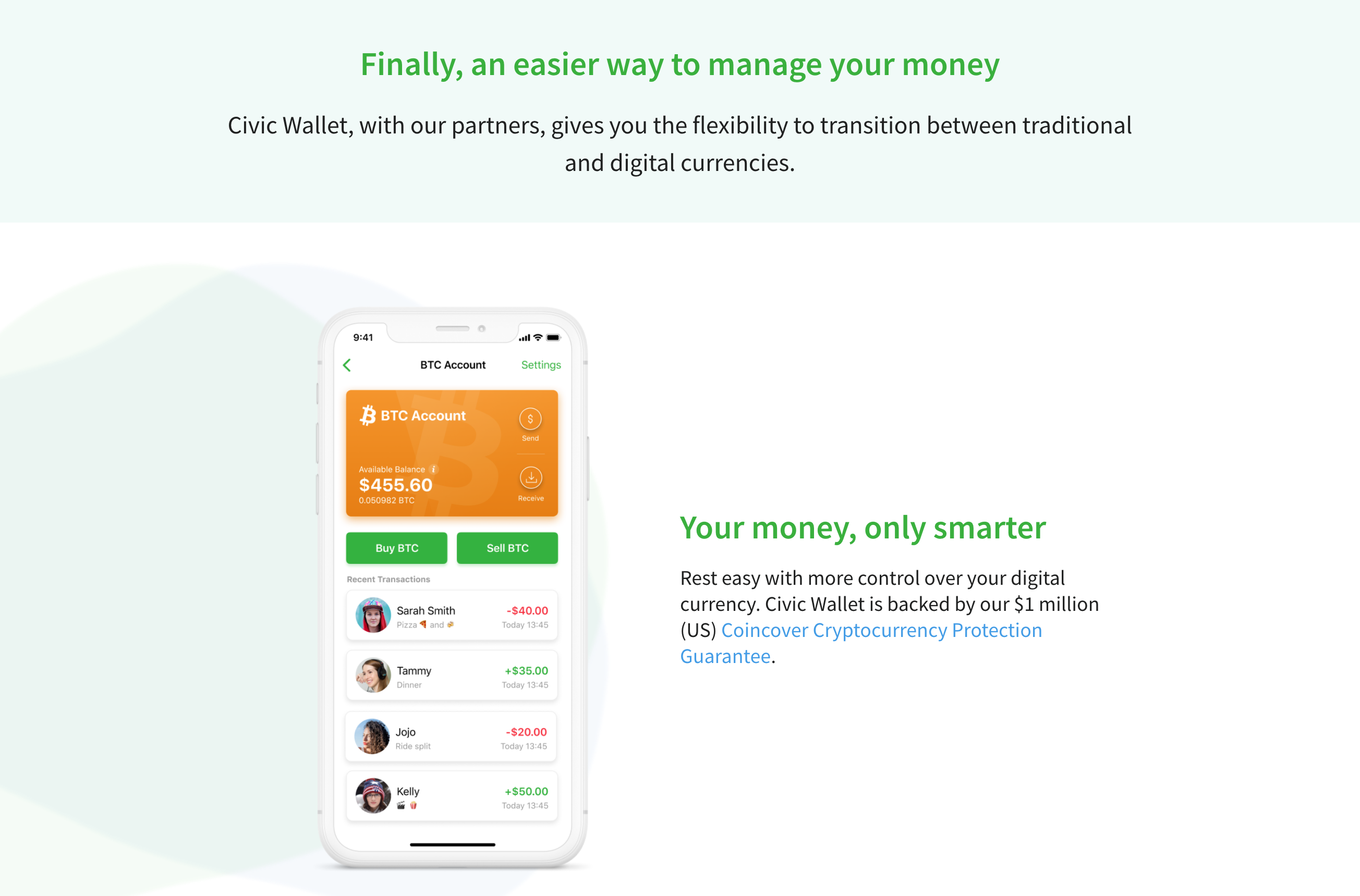 Civic Feature component screenshot