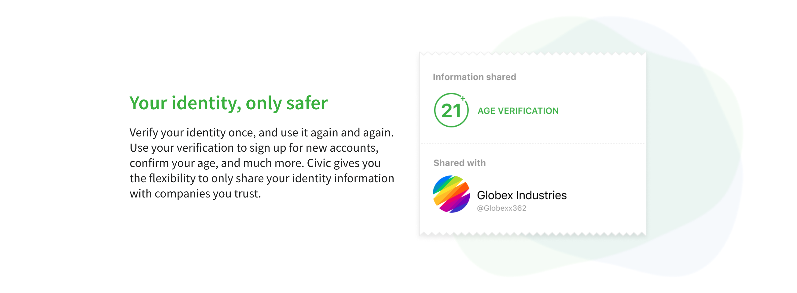 Civic Feature component screenshot