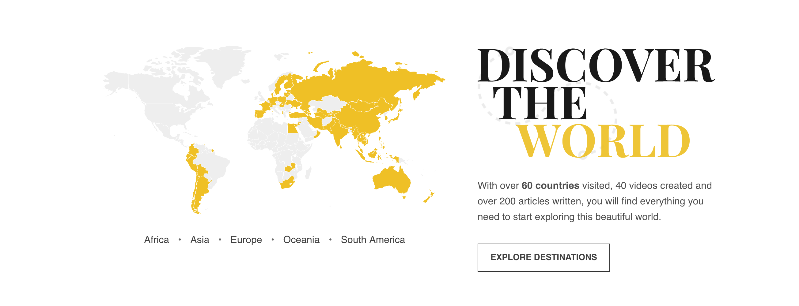 Bucketlistly Maps component screenshot
