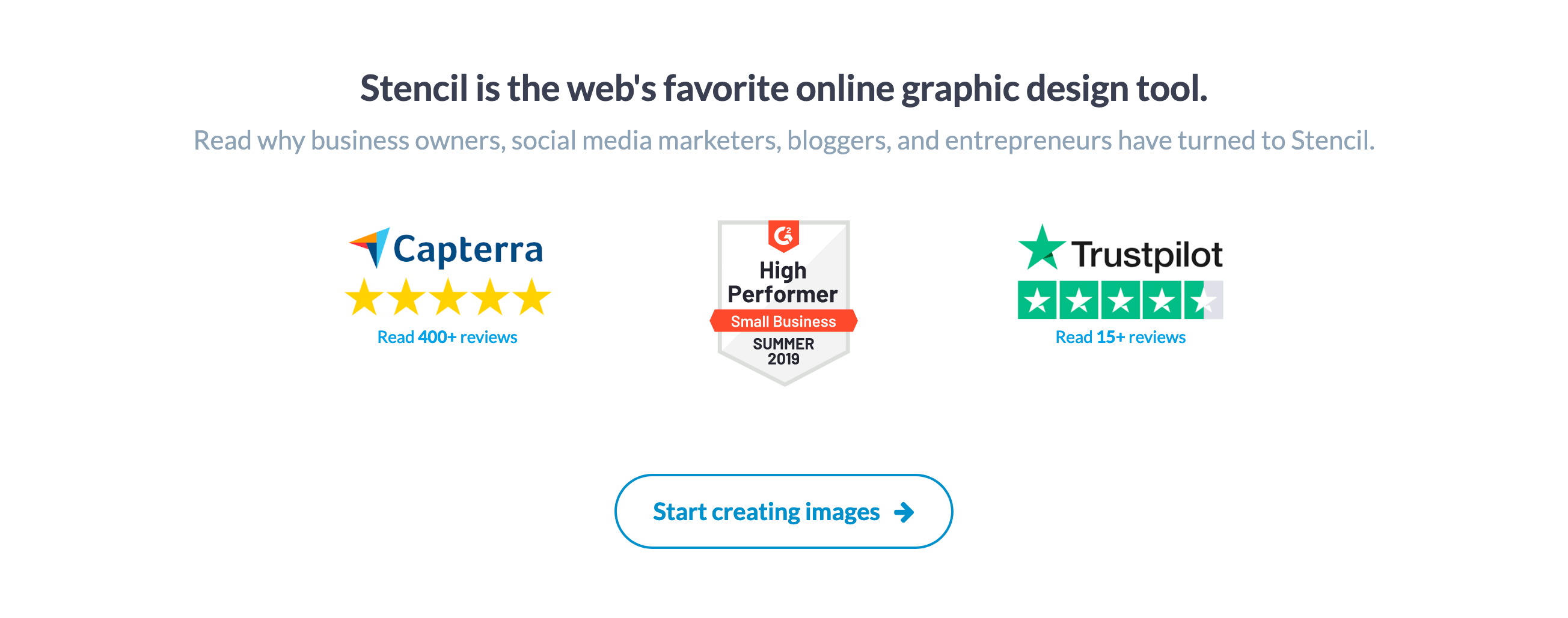 Stencil Awards component screenshot