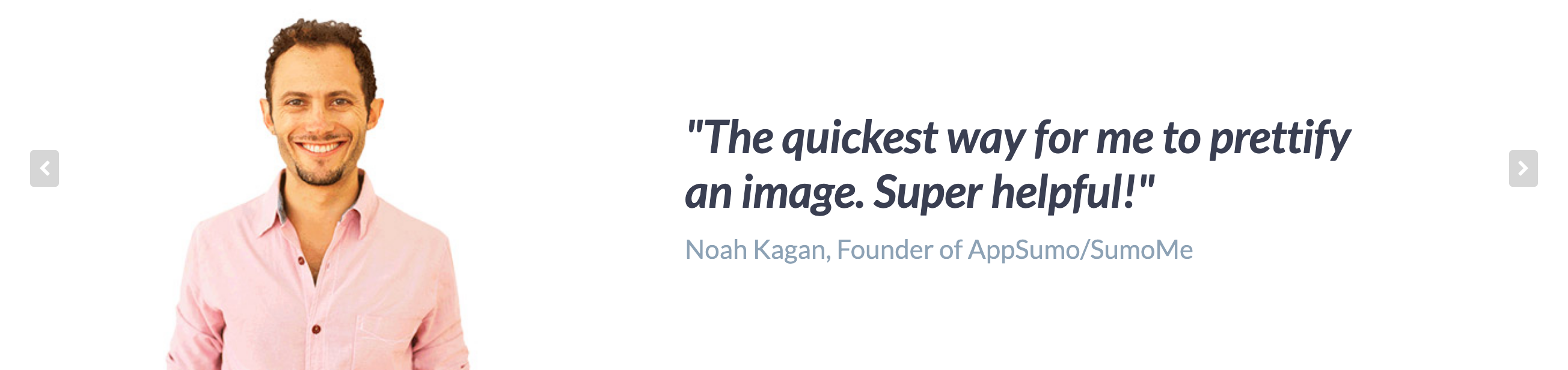 Stencil Testimonial component screenshot