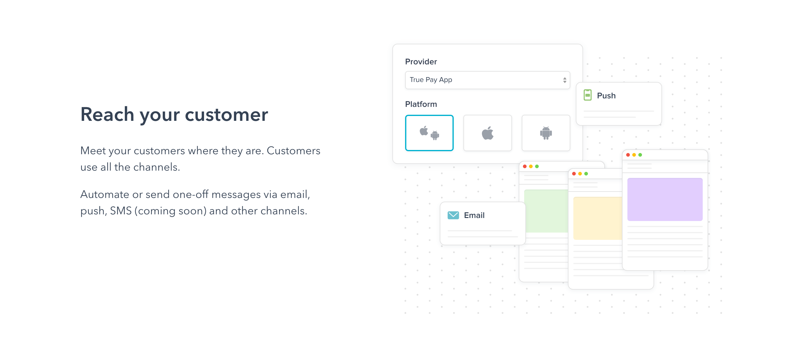 Getvero Feature component screenshot
