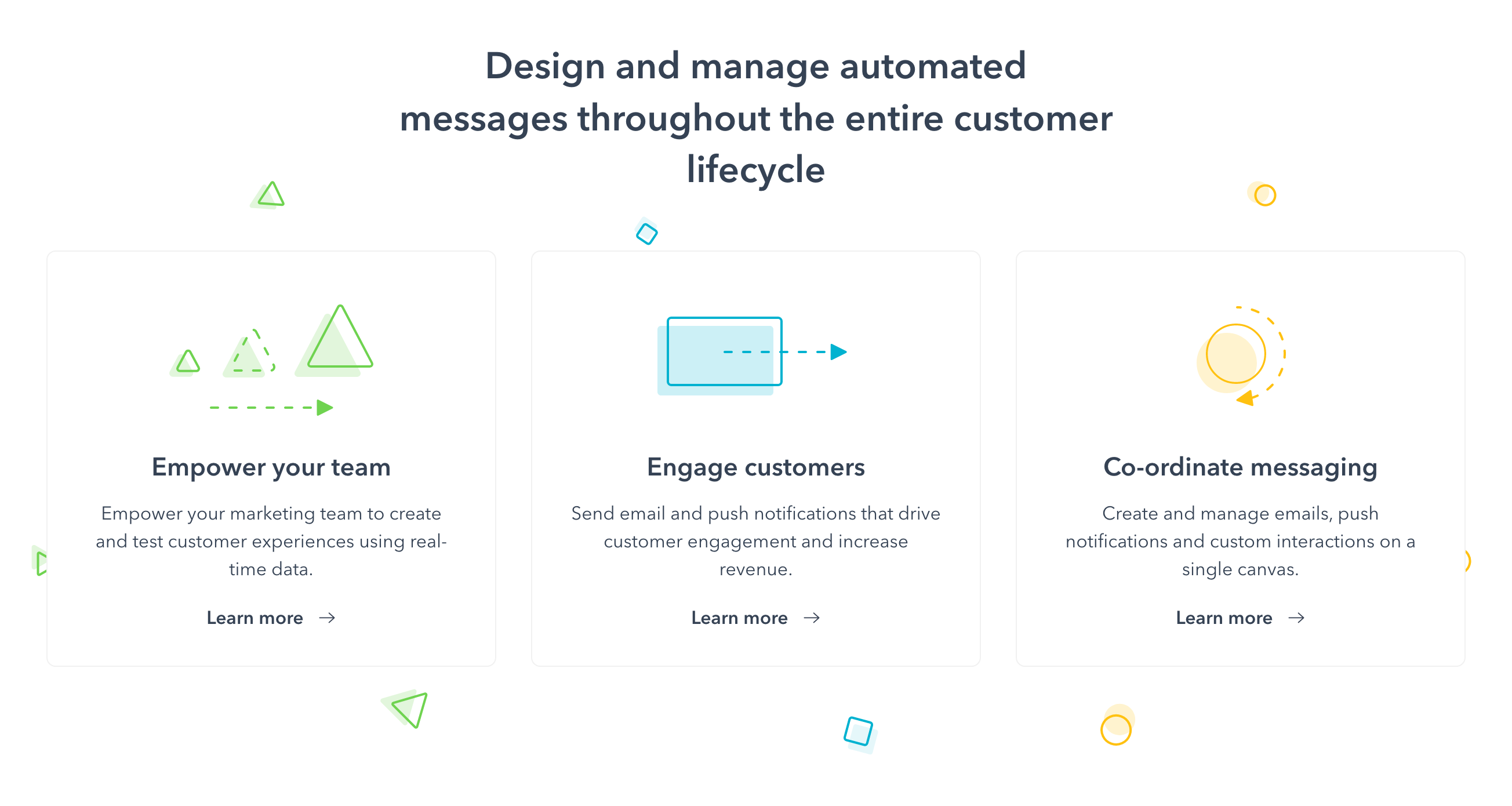 Getvero Feature component screenshot