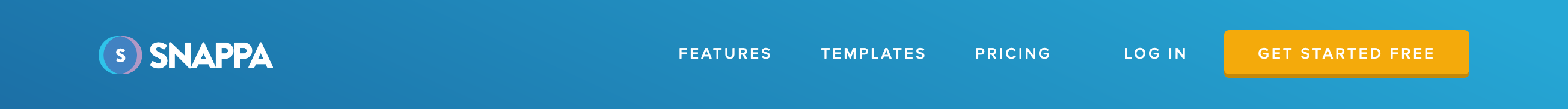 Snappa Header component screenshot
