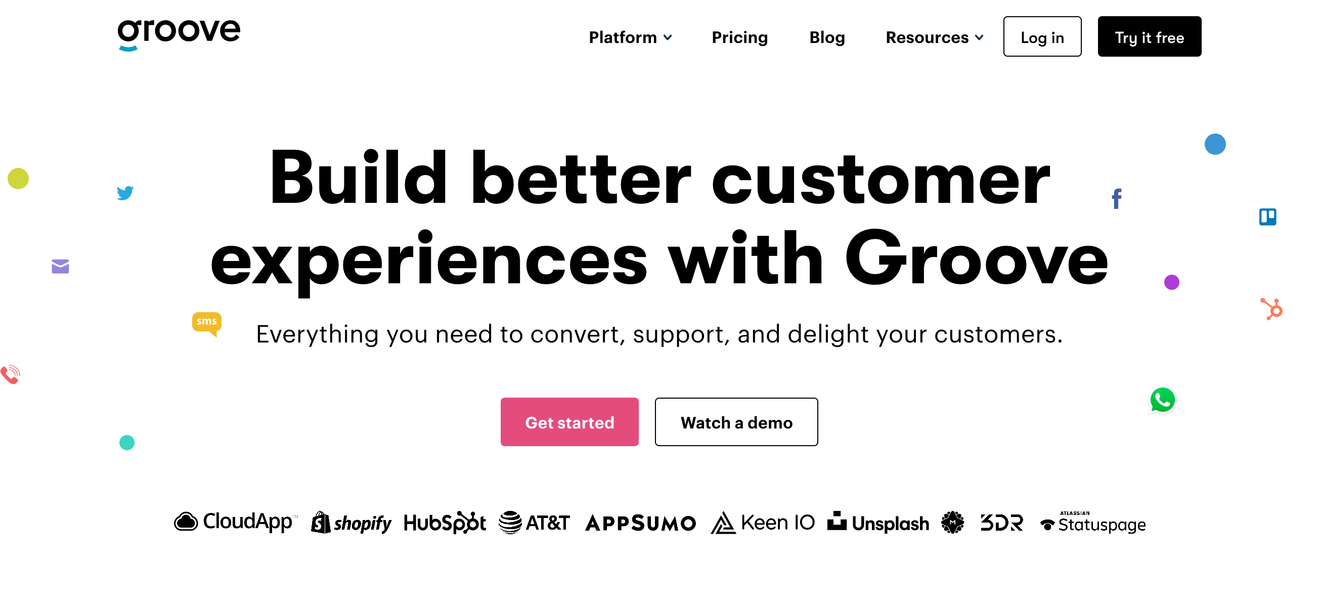 Groove Hero component screenshot