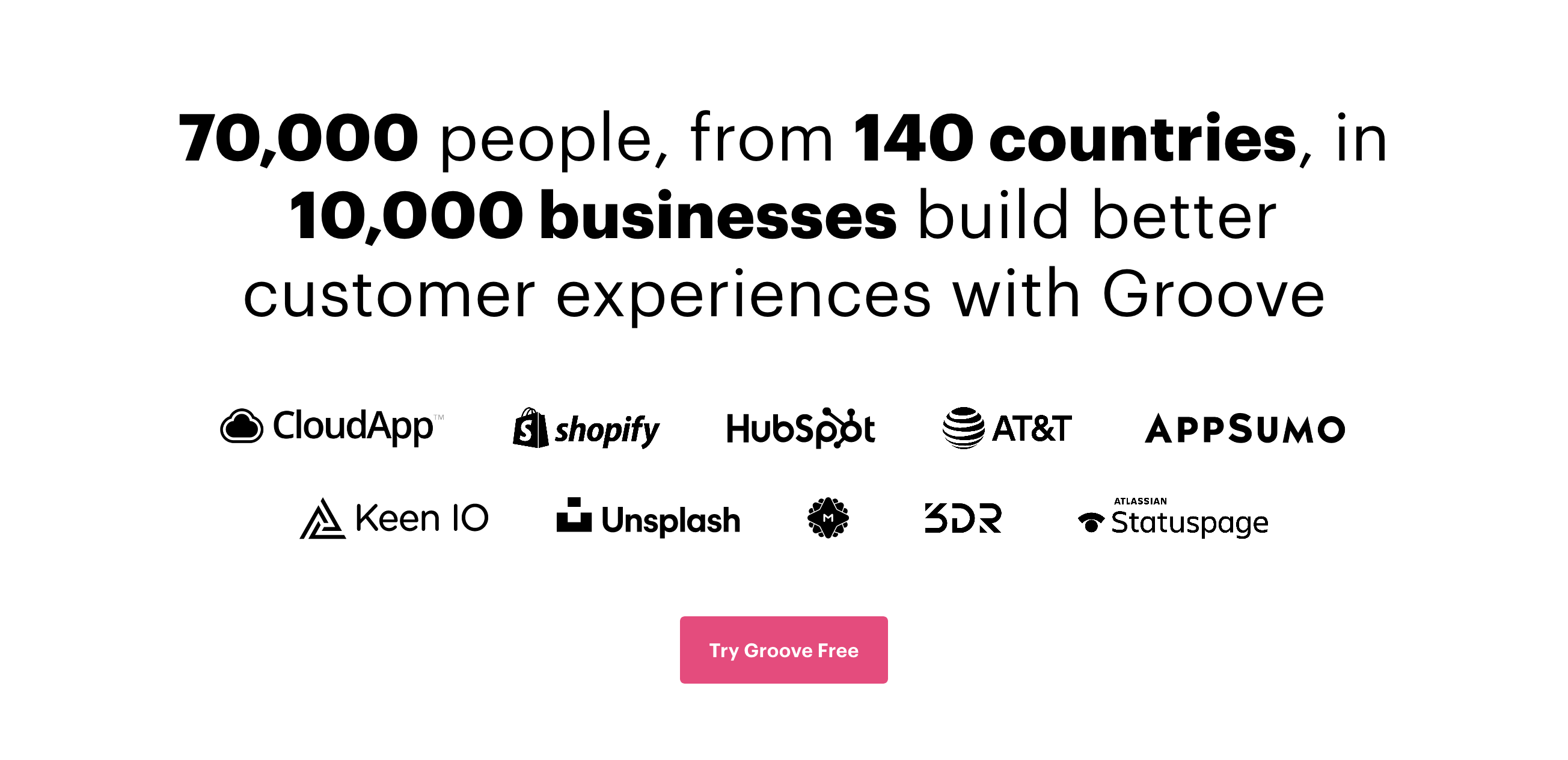 Groove Testimonial component screenshot