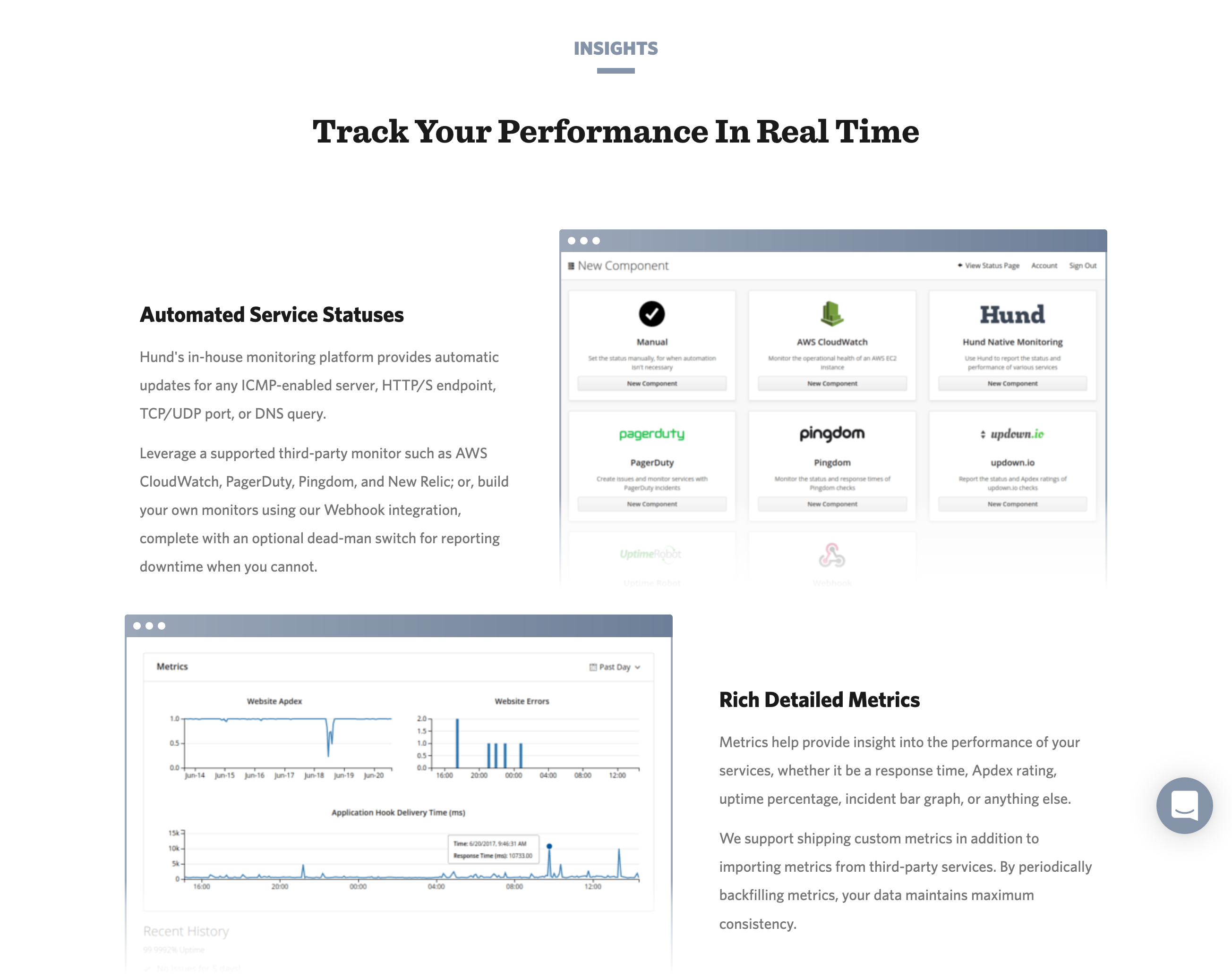 Hund Feature component screenshot