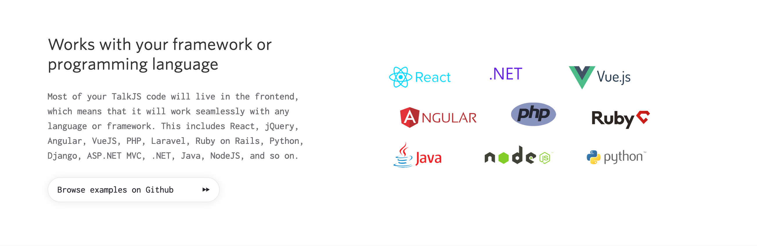 Frontdoor Intergrations component screenshot