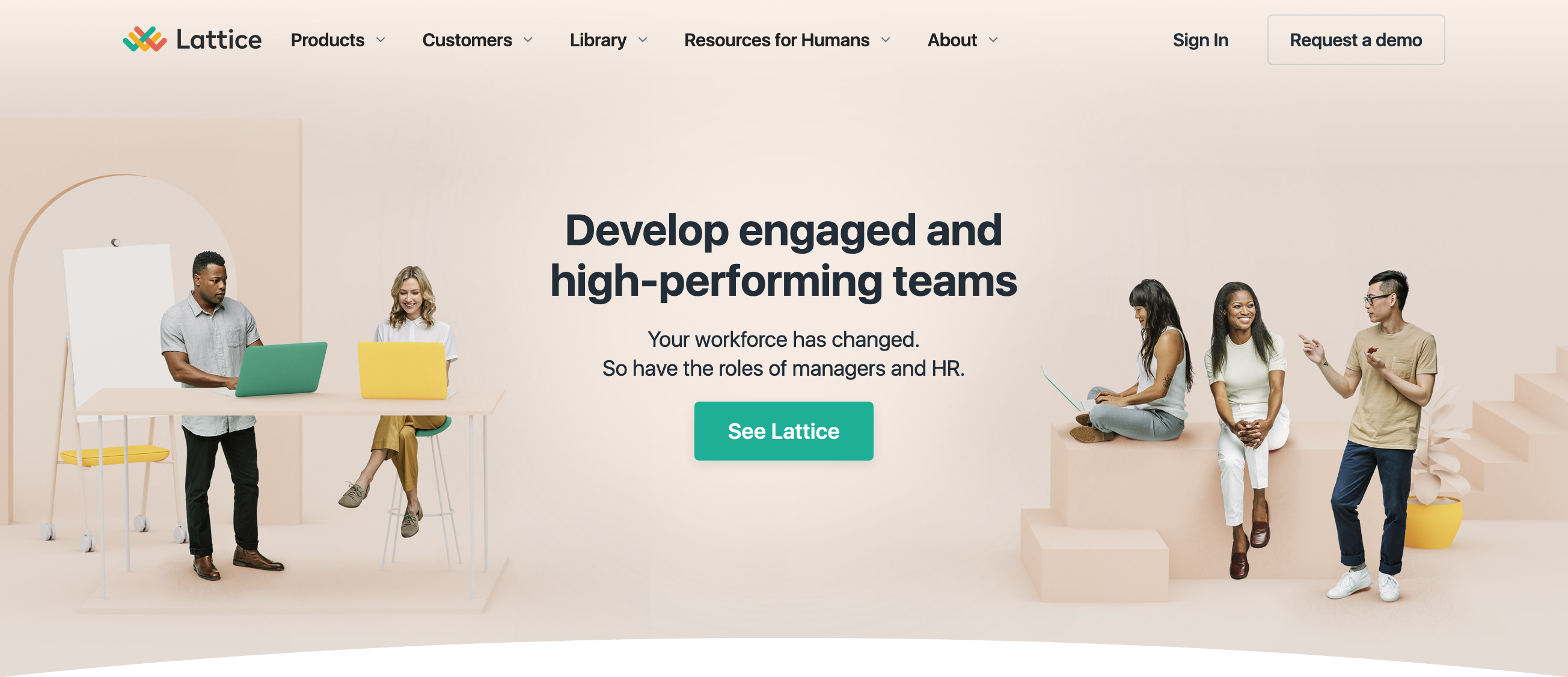 Latticehq Hero component screenshot