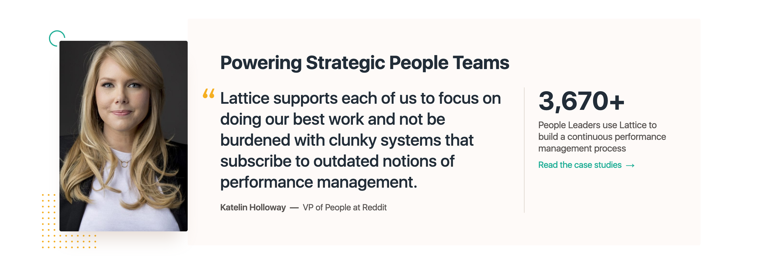 Latticehq Testimonial component screenshot
