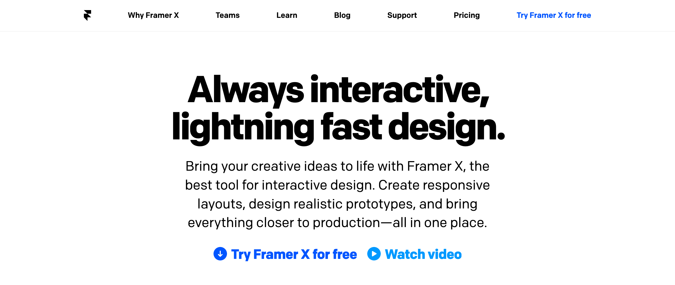 Framer Hero component screenshot