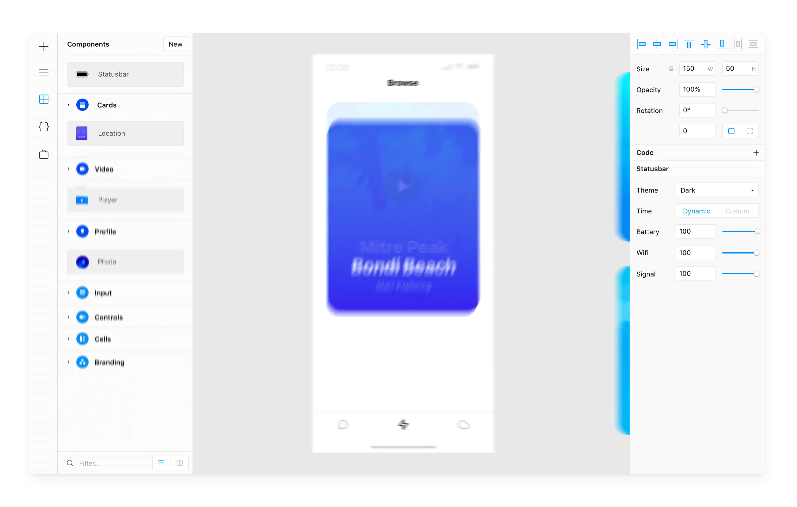 Framer Demo component screenshot